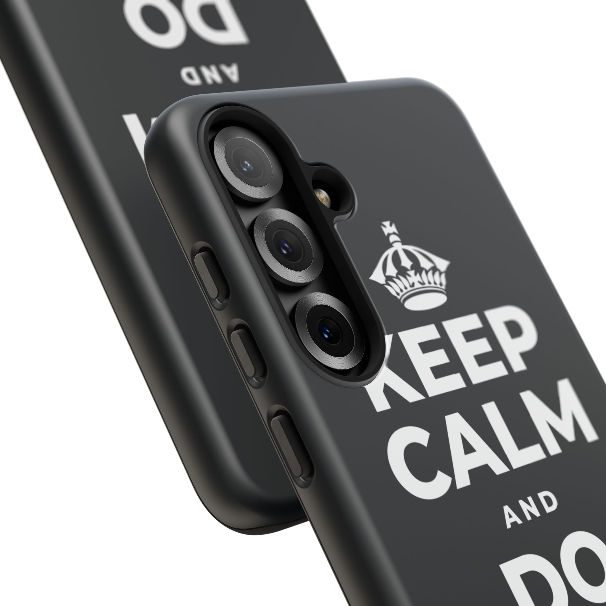 KEEP CALM AND DO LESS, GENTLY Phone Case (Dark)