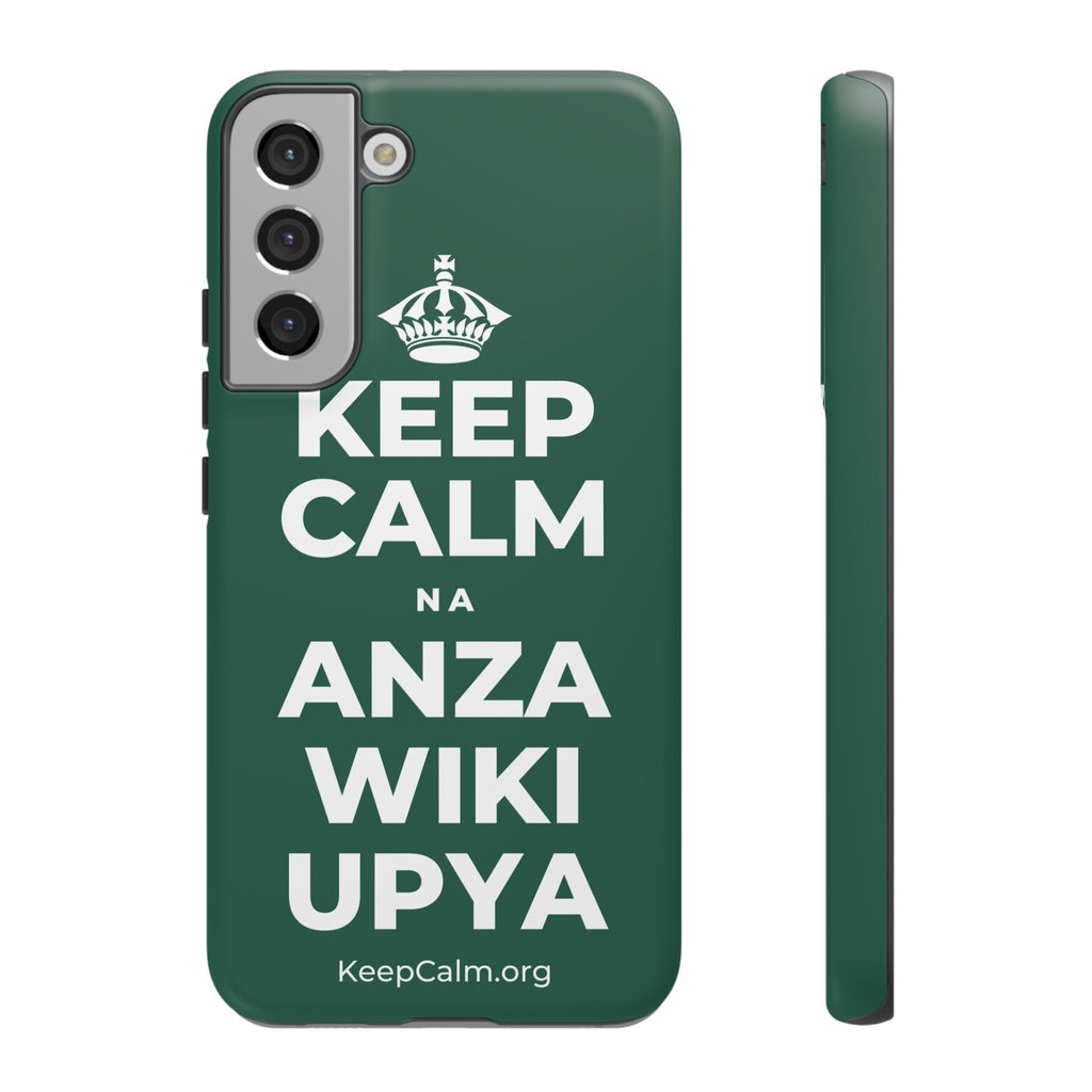 KEEP CALM NA ANZA WIKI UPYA Phone Case