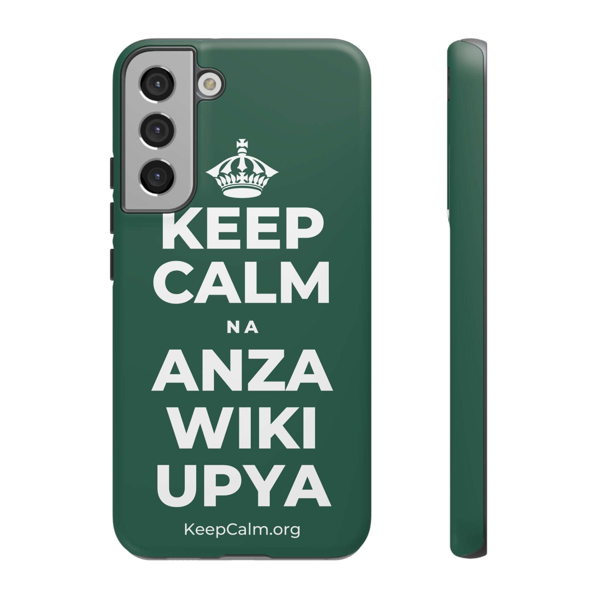 KEEP CALM NA ANZA WIKI UPYA Phone Case