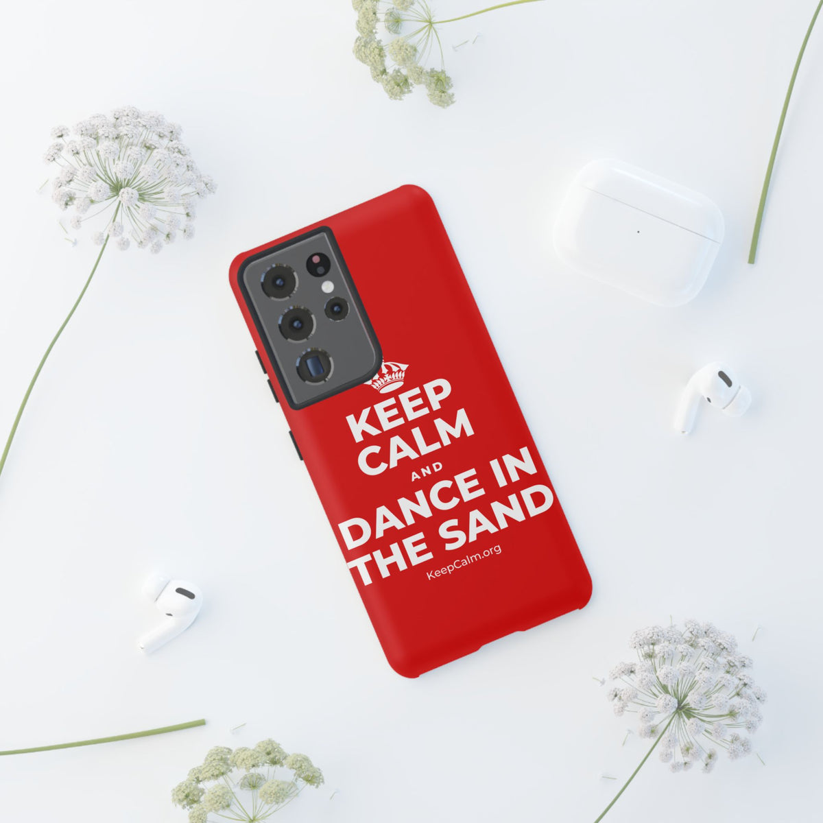 KEEP CALM AND DANCE IN THE SAND Phone Case