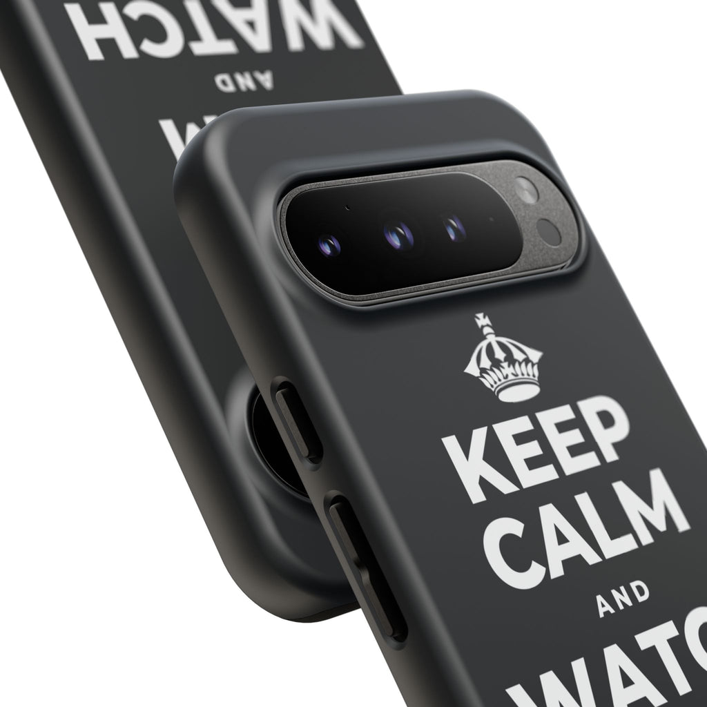 KEEP CALM AND WATCH THEM GROW Phone Case (Dark)