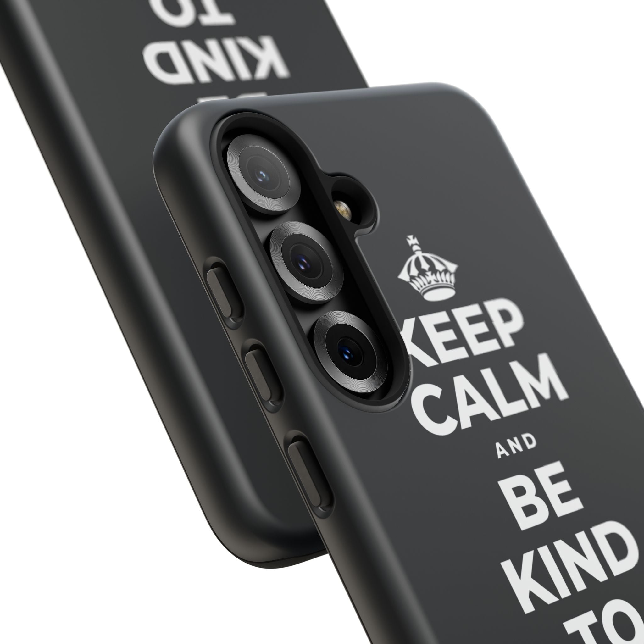 KEEP CALM AND BE KIND TO THE NEW KID Phone Case (Dark)