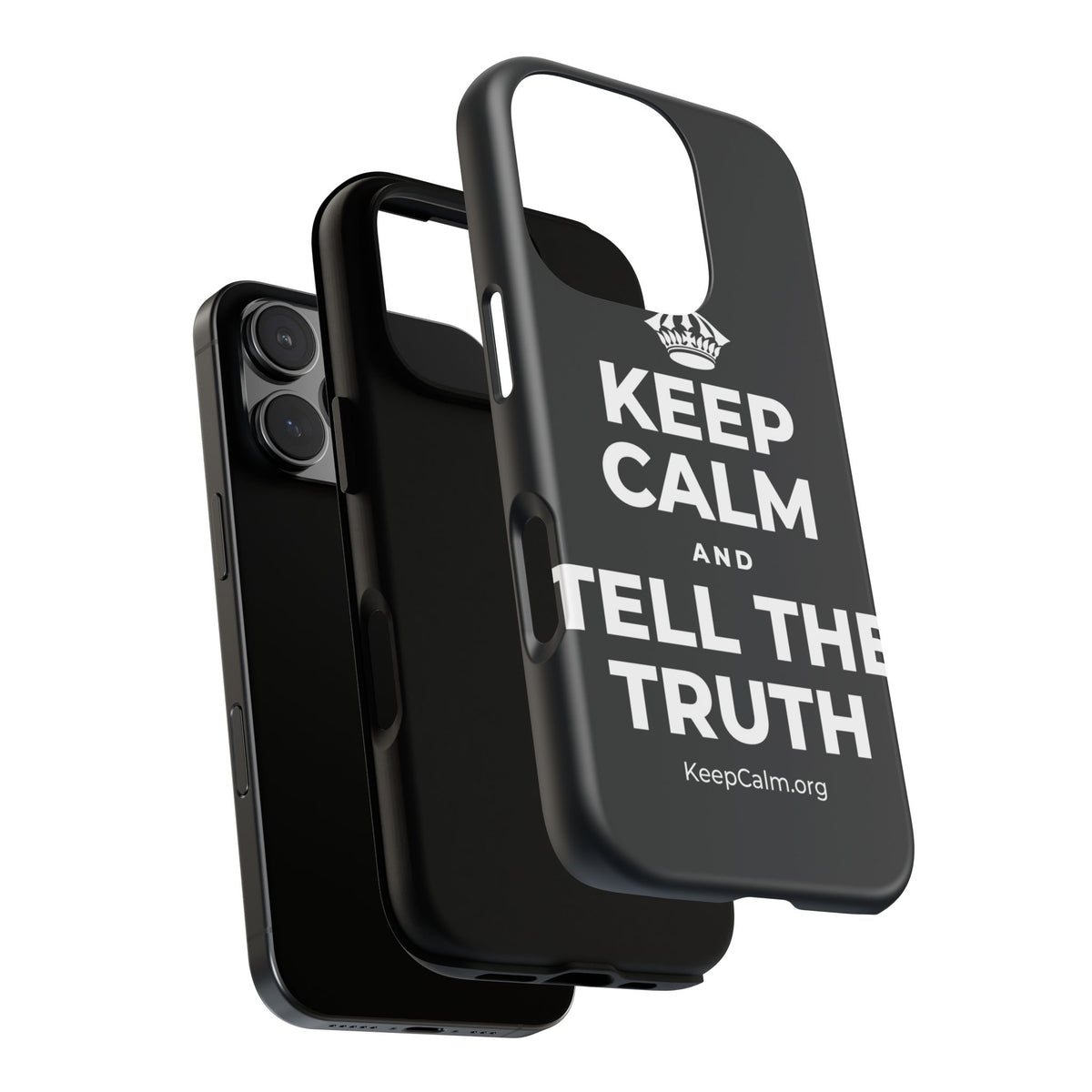 KEEP CALM AND TELL THE TRUTH Phone Case (Dark)