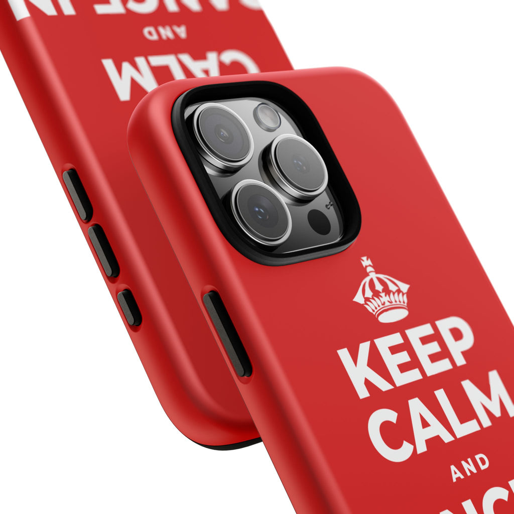 KEEP CALM AND DANCE IN THE SAND Phone Case