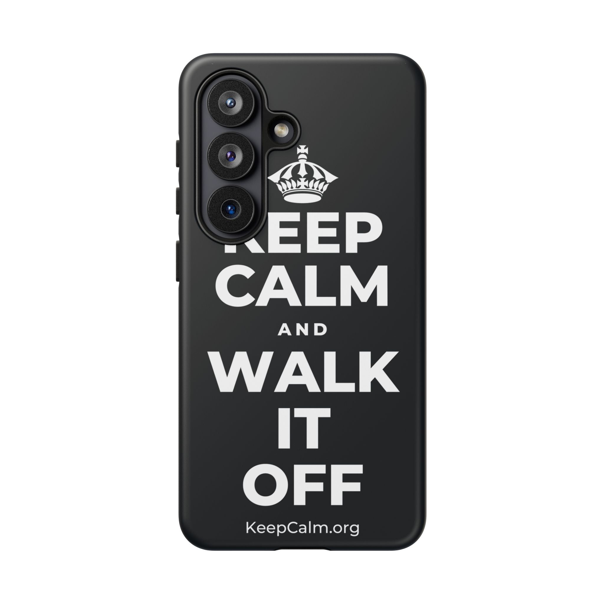 KEEP CALM AND WALK IT OFF Phone Case (Dark)