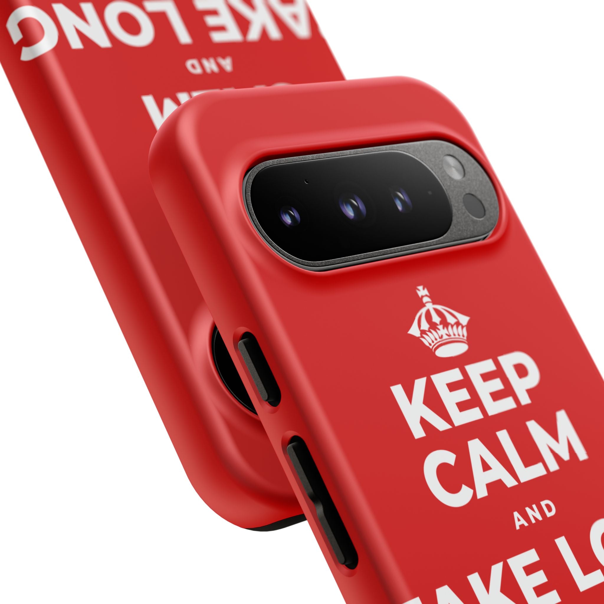KEEP CALM AND TAKE LONG WALKS ON THE BEACH Phone Case