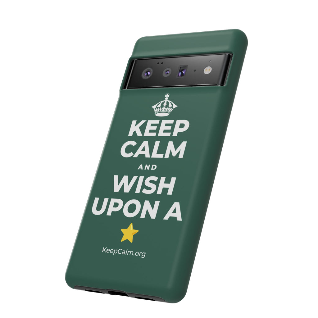 KEEP CALM AND WISH UPON A ⭐ Phone Case