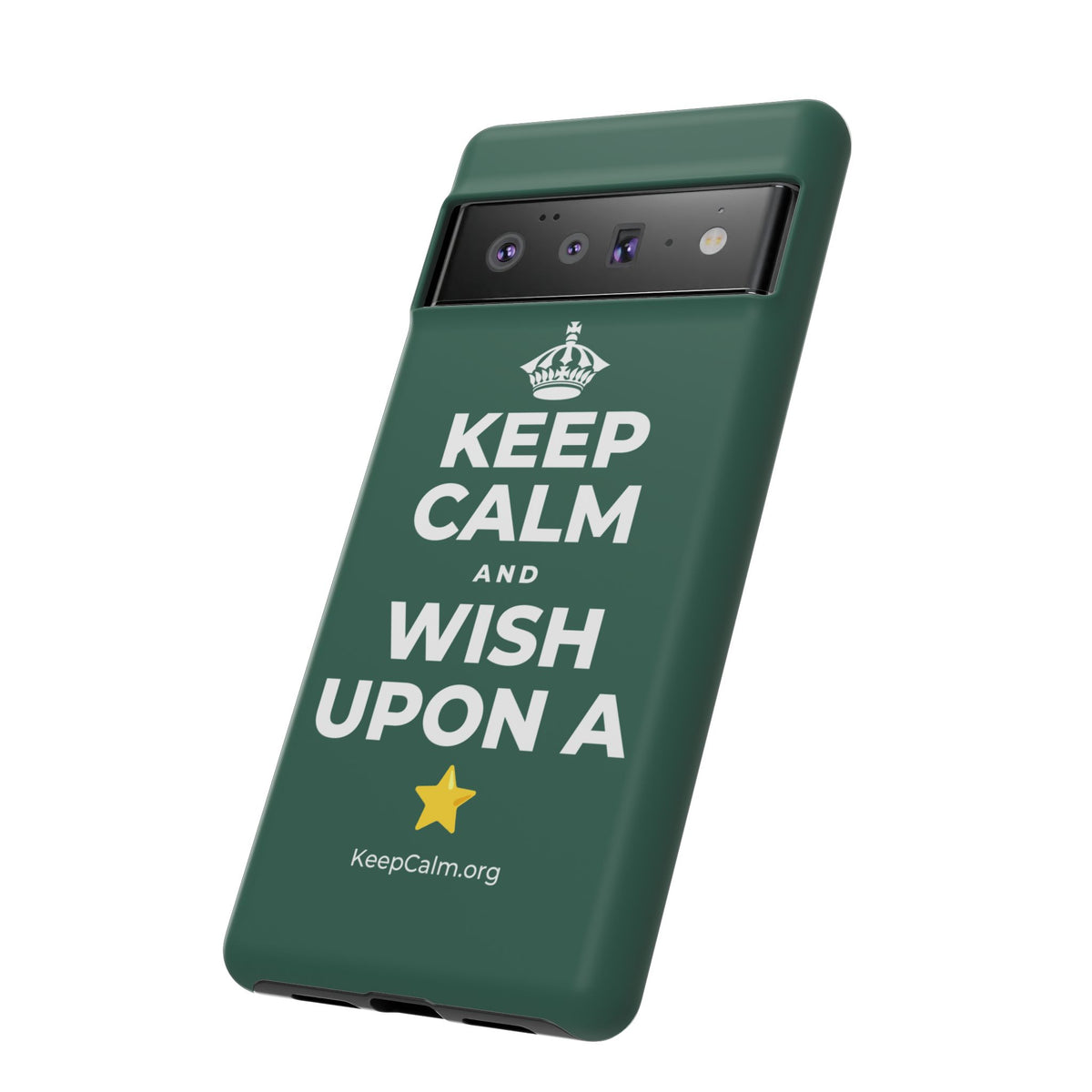KEEP CALM AND WISH UPON A ⭐ Phone Case