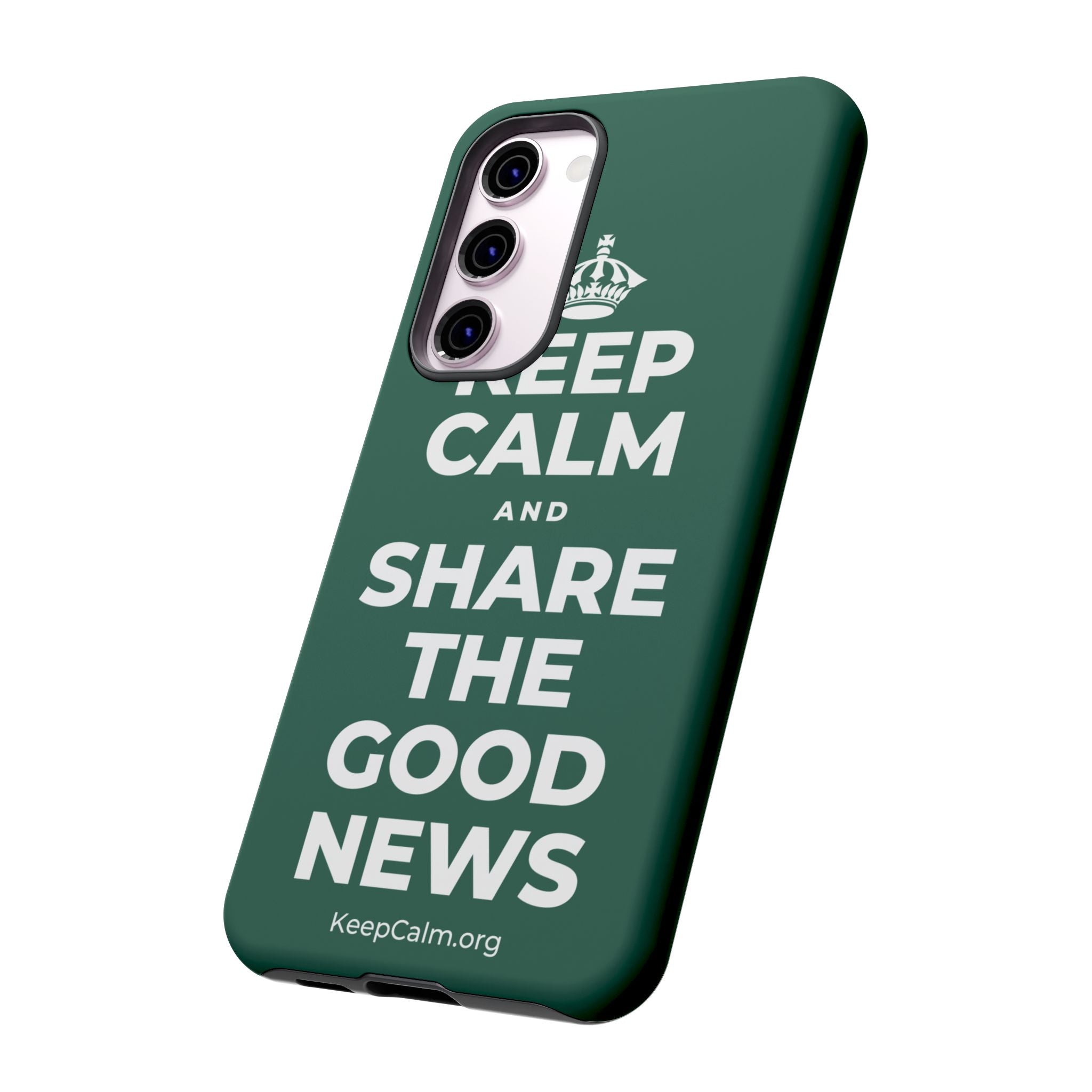 KEEP CALM AND SHARE THE GOOD NEWS Phone Case