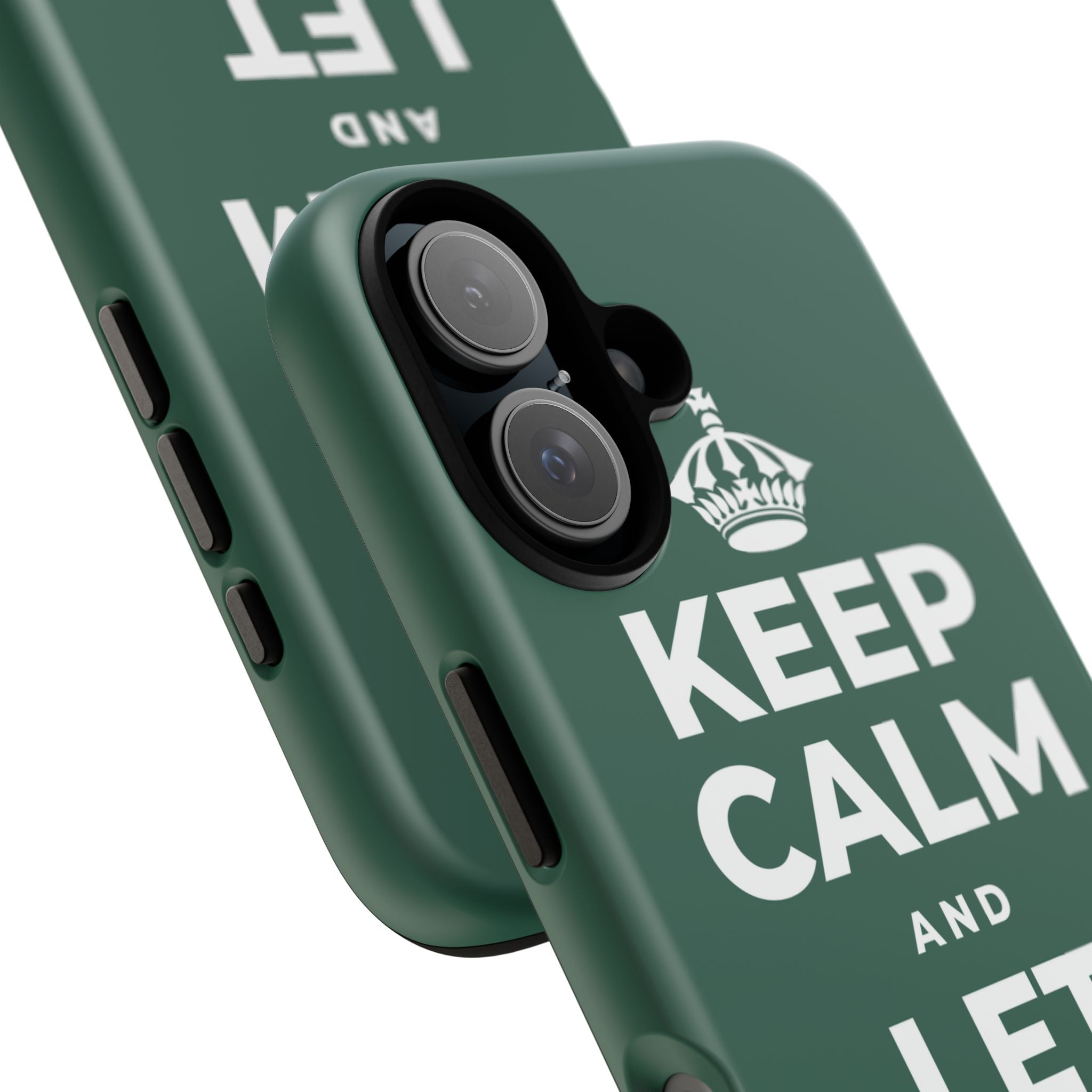 KEEP CALM AND LET LOVE LIVE Phone Case