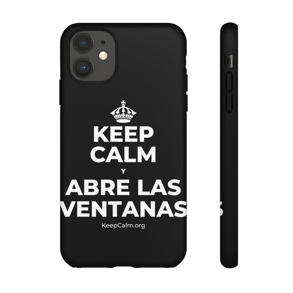 KEEP CALM Y ABRE LAS VENTANAS Phone Case