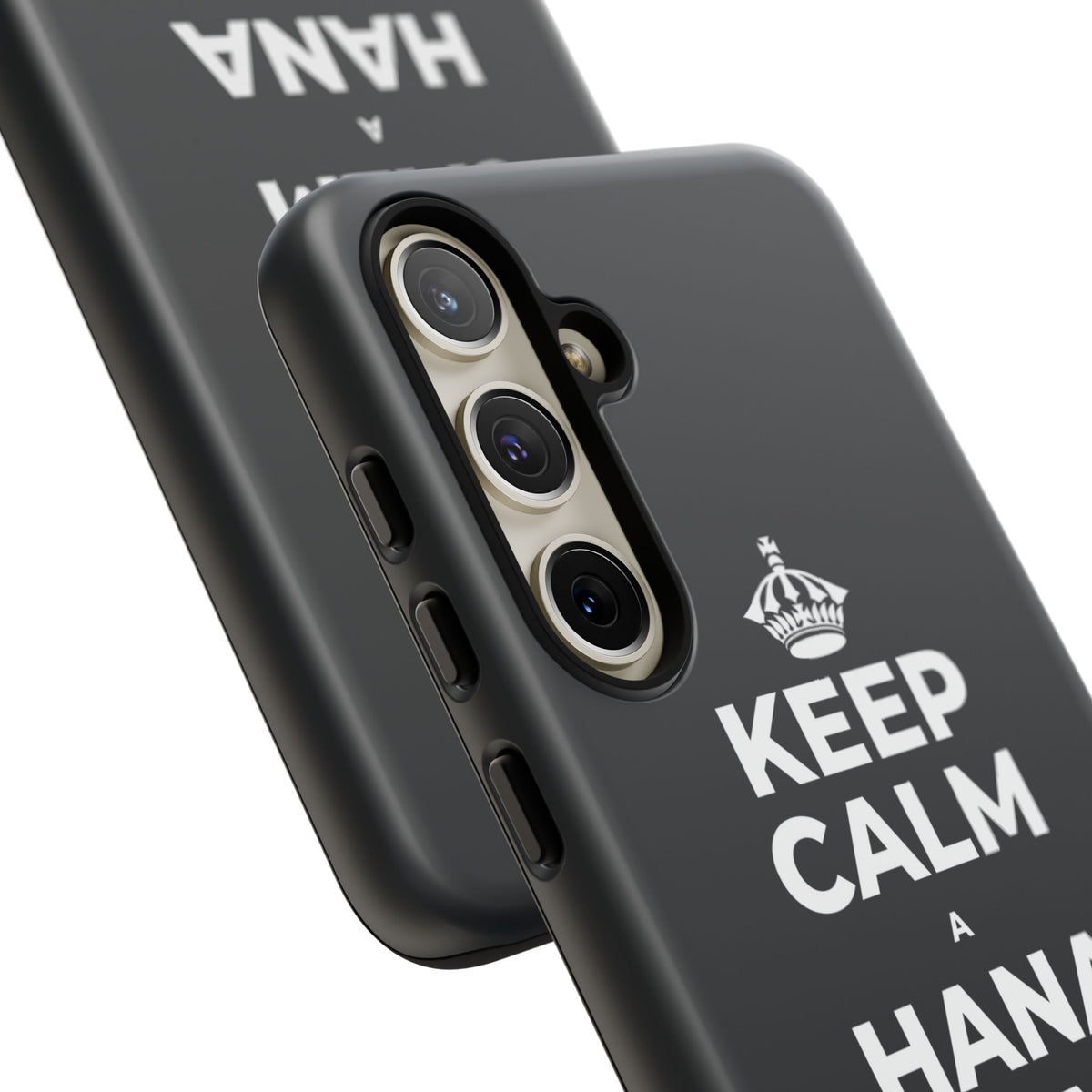 KEEP CALM A HANA MANAWA E PĀʻANI AI Phone Case (Dark)