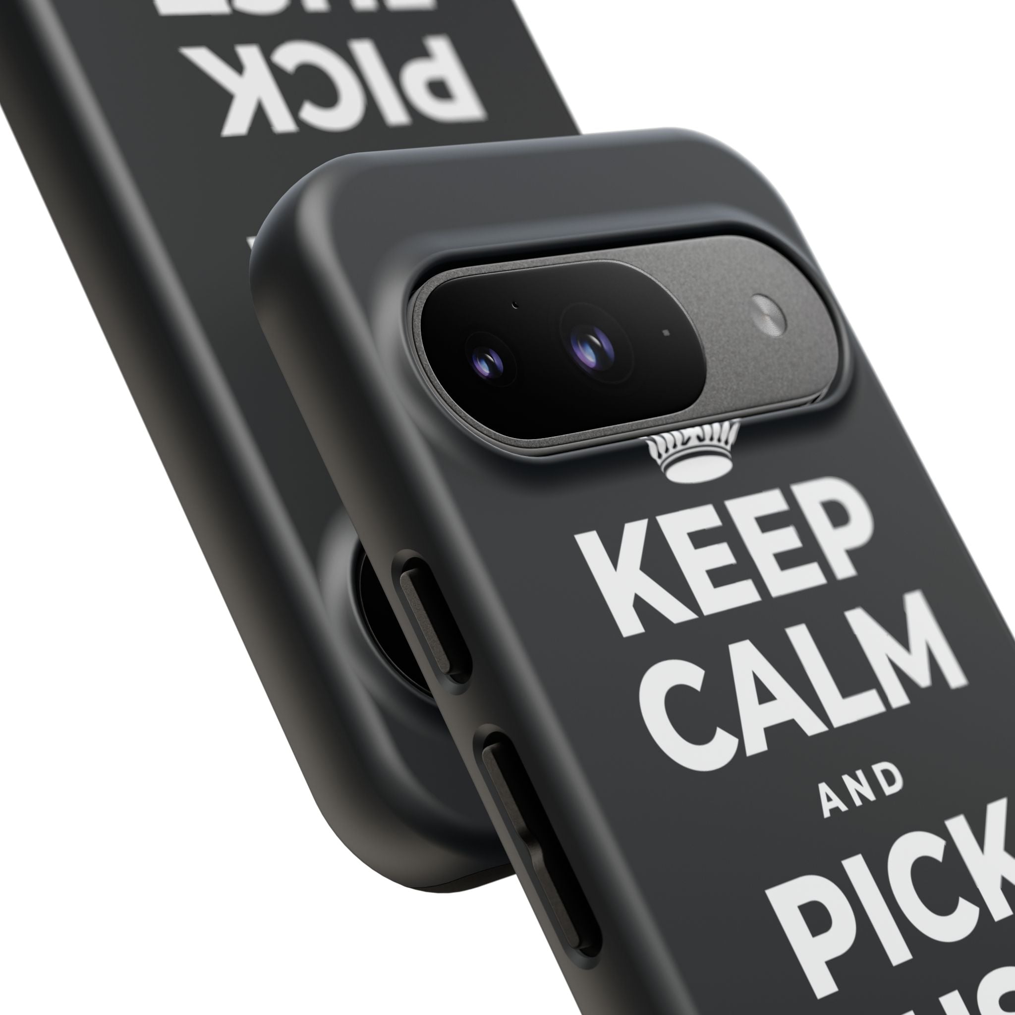 KEEP CALM AND PICK JUST ONE THING Phone Case (Dark)