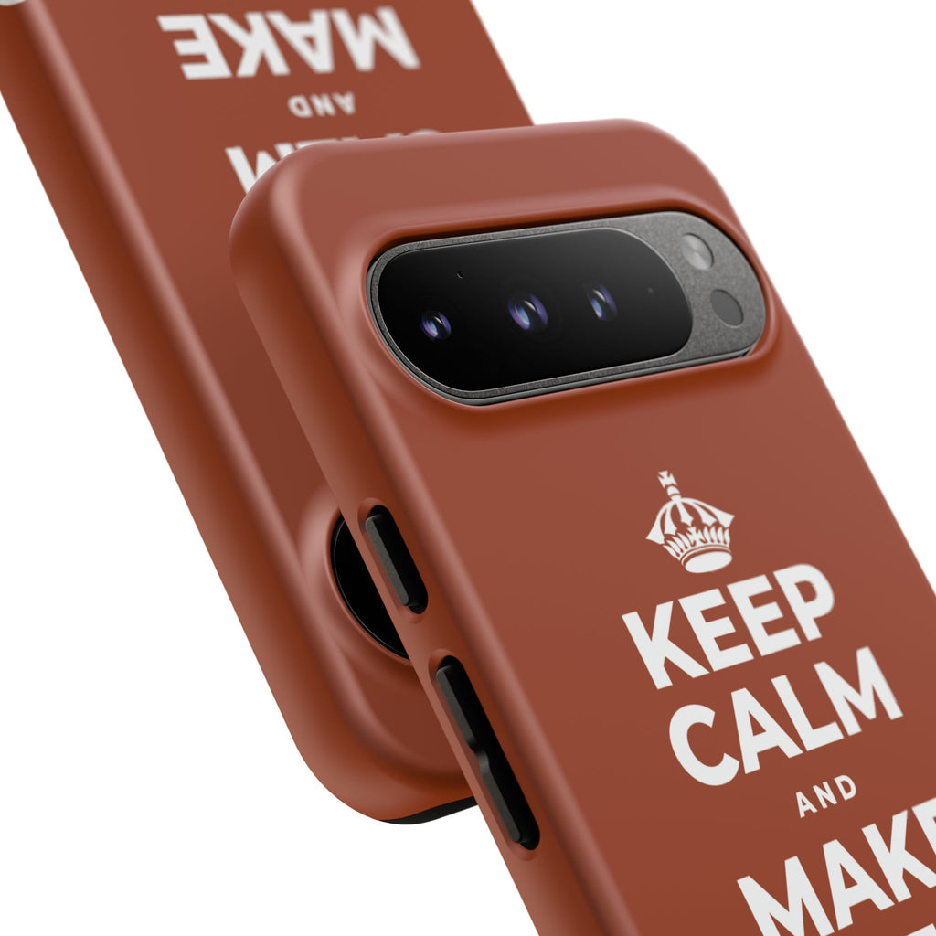 KEEP CALM AND MAKE SOMETHING TODAY Phone Case