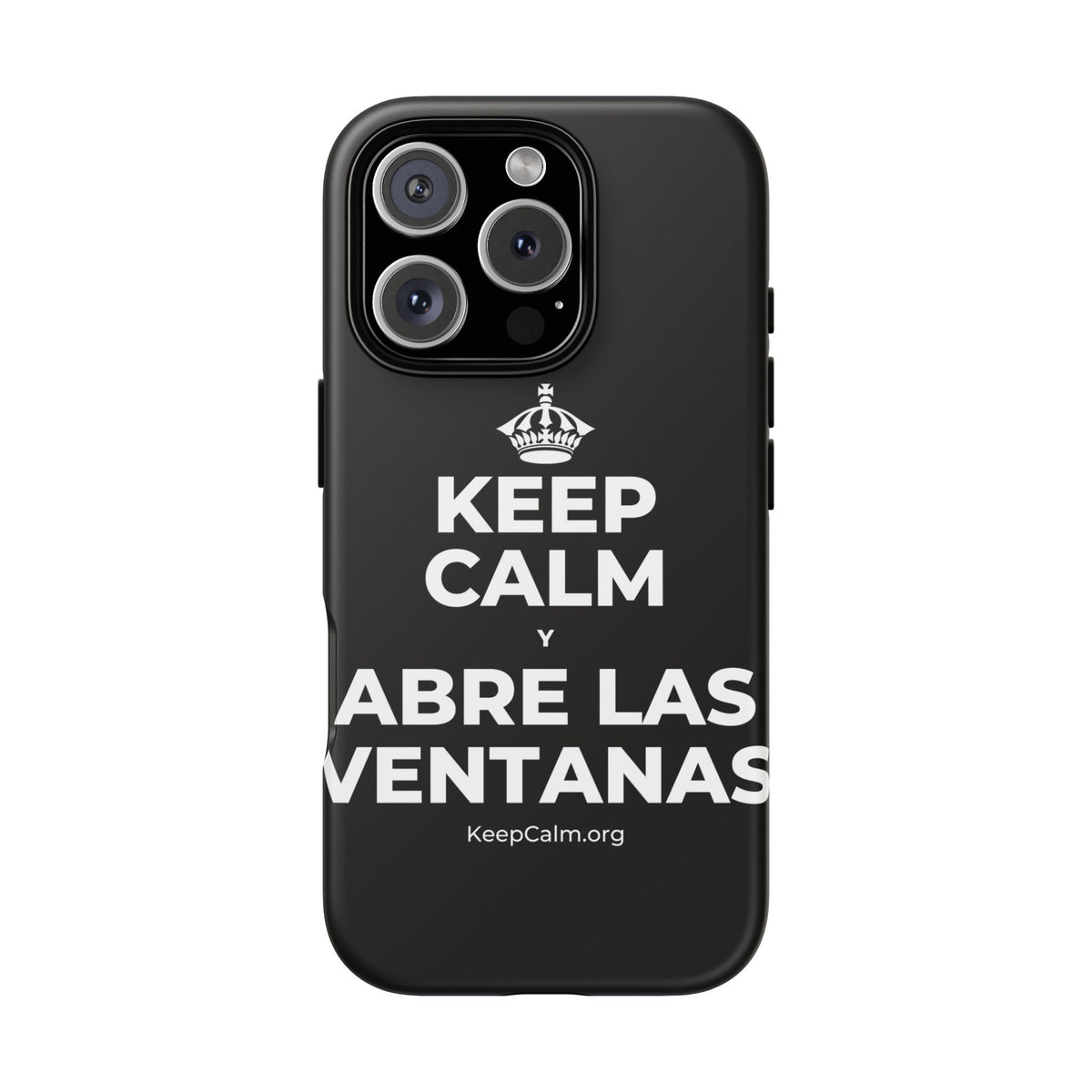 KEEP CALM Y ABRE LAS VENTANAS Phone Case