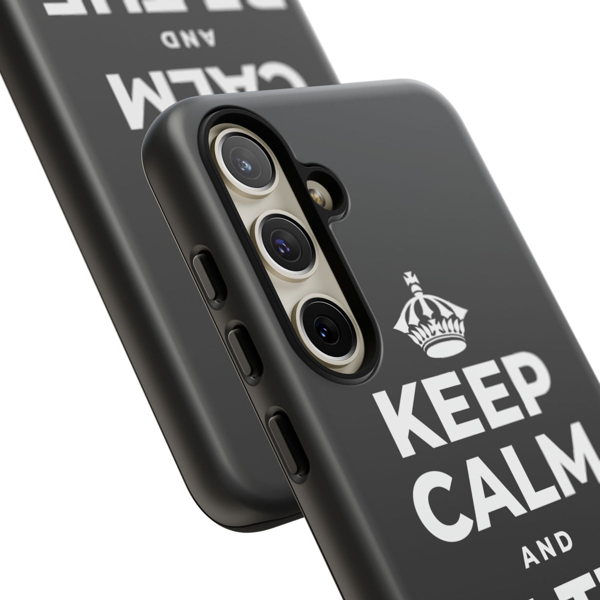 KEEP CALM AND BE THE GOAT Phone Case