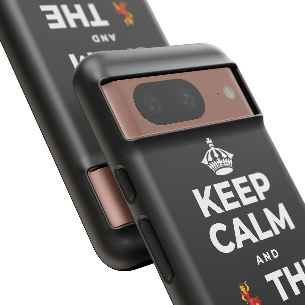 KEEP CALM AND 💃 THE NIGHT AWAY Phone Case