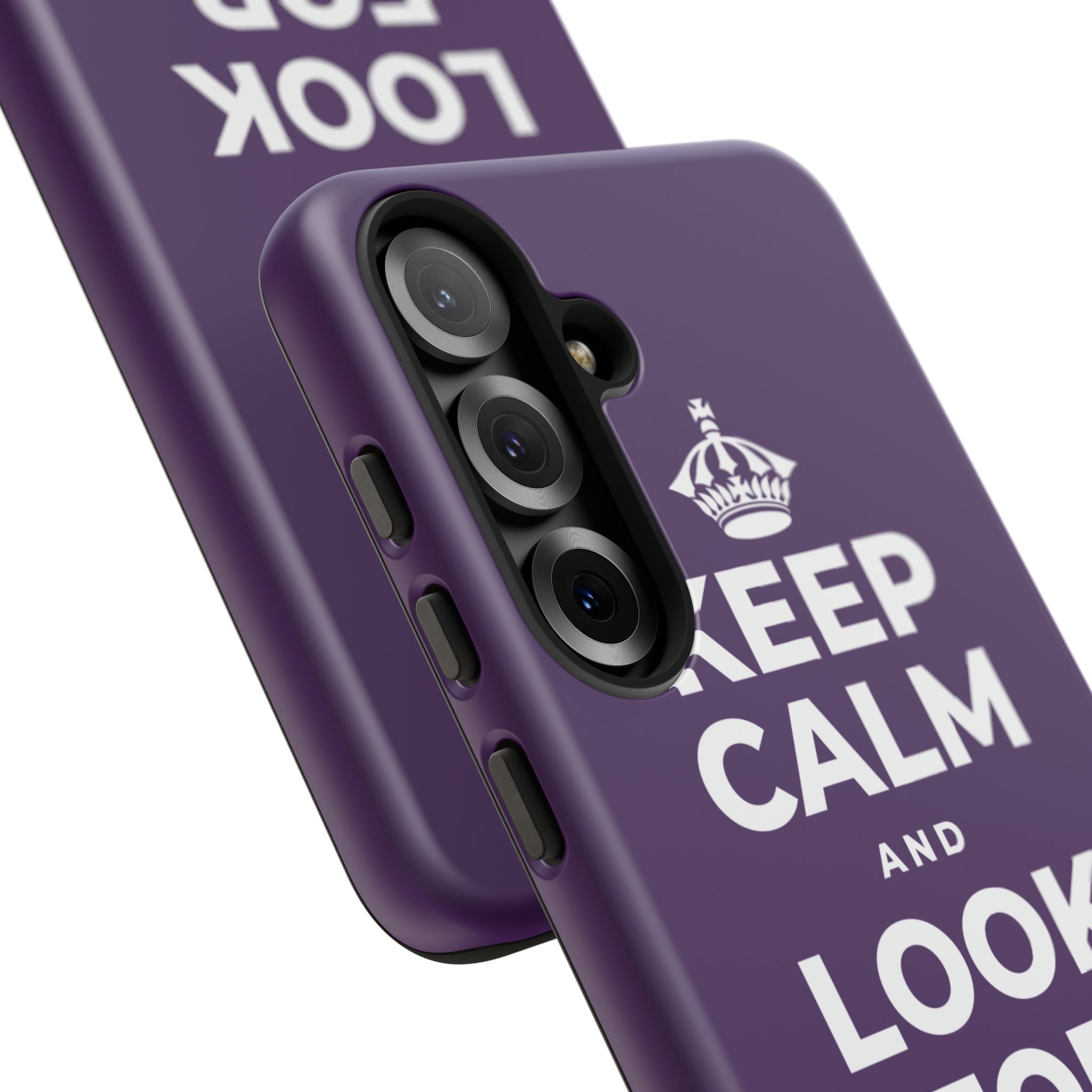 KEEP CALM AND LOOK FOR THE LIGHT Phone Case