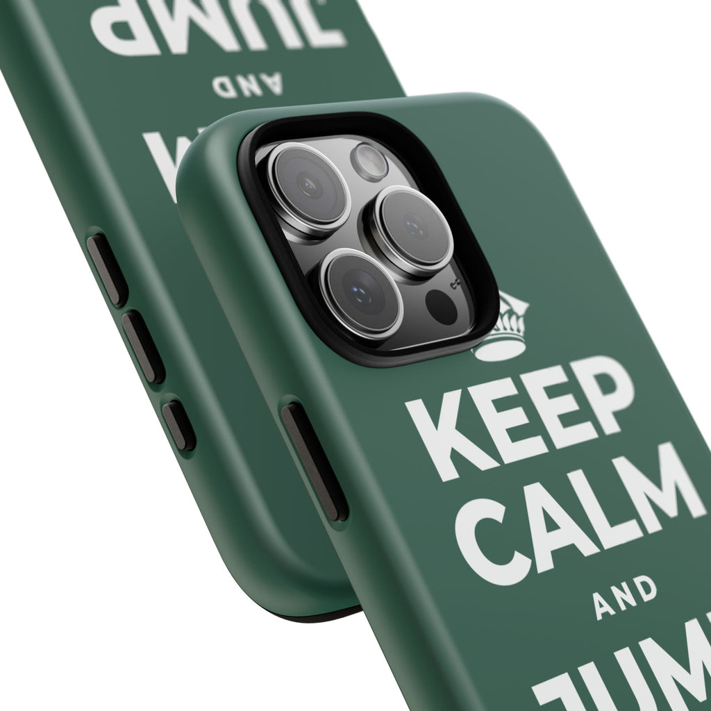 KEEP CALM AND JUMP IN A PUDDLE Phone Case