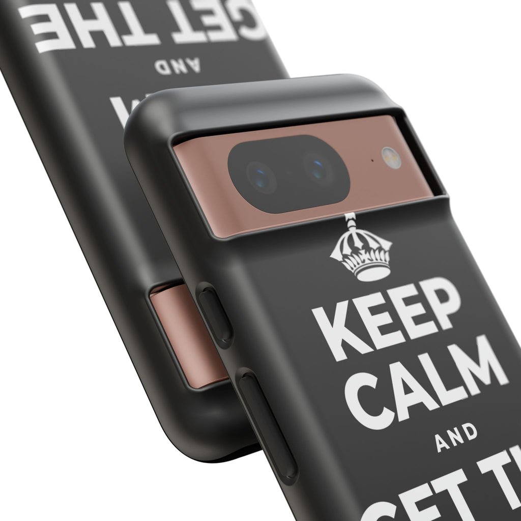 KEEP CALM AND GET THE PARTY STARTED Phone Case