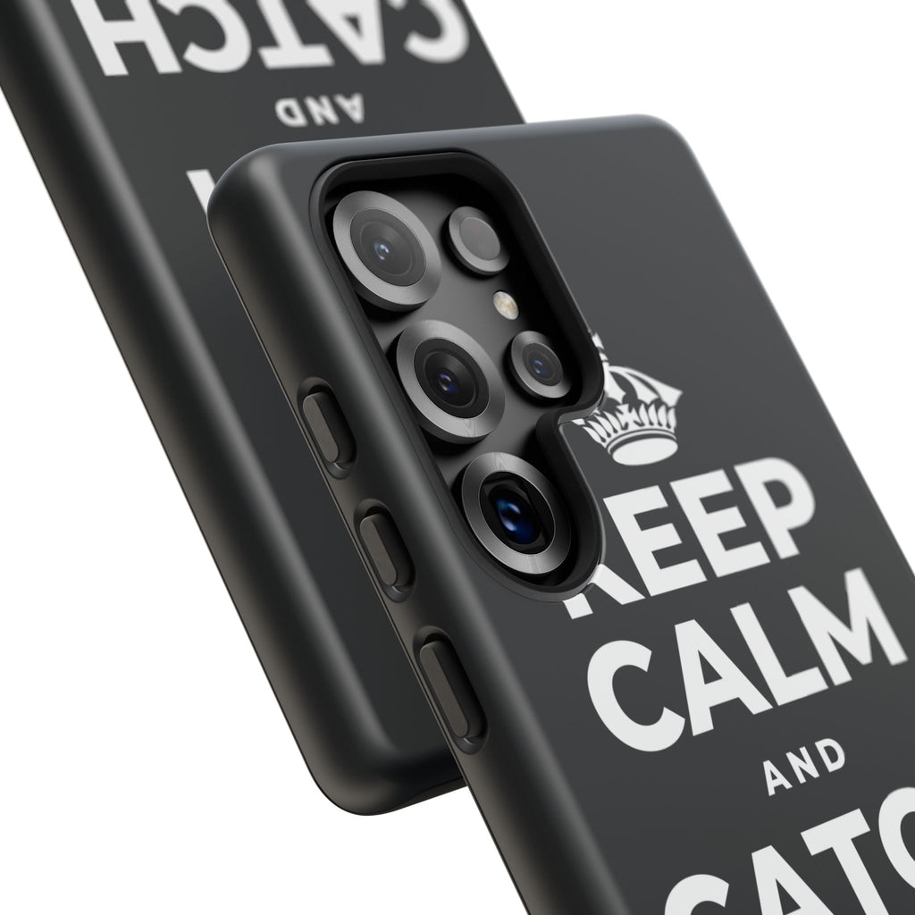 KEEP CALM AND CATCH A SEA BREEZE Phone Case (Dark)