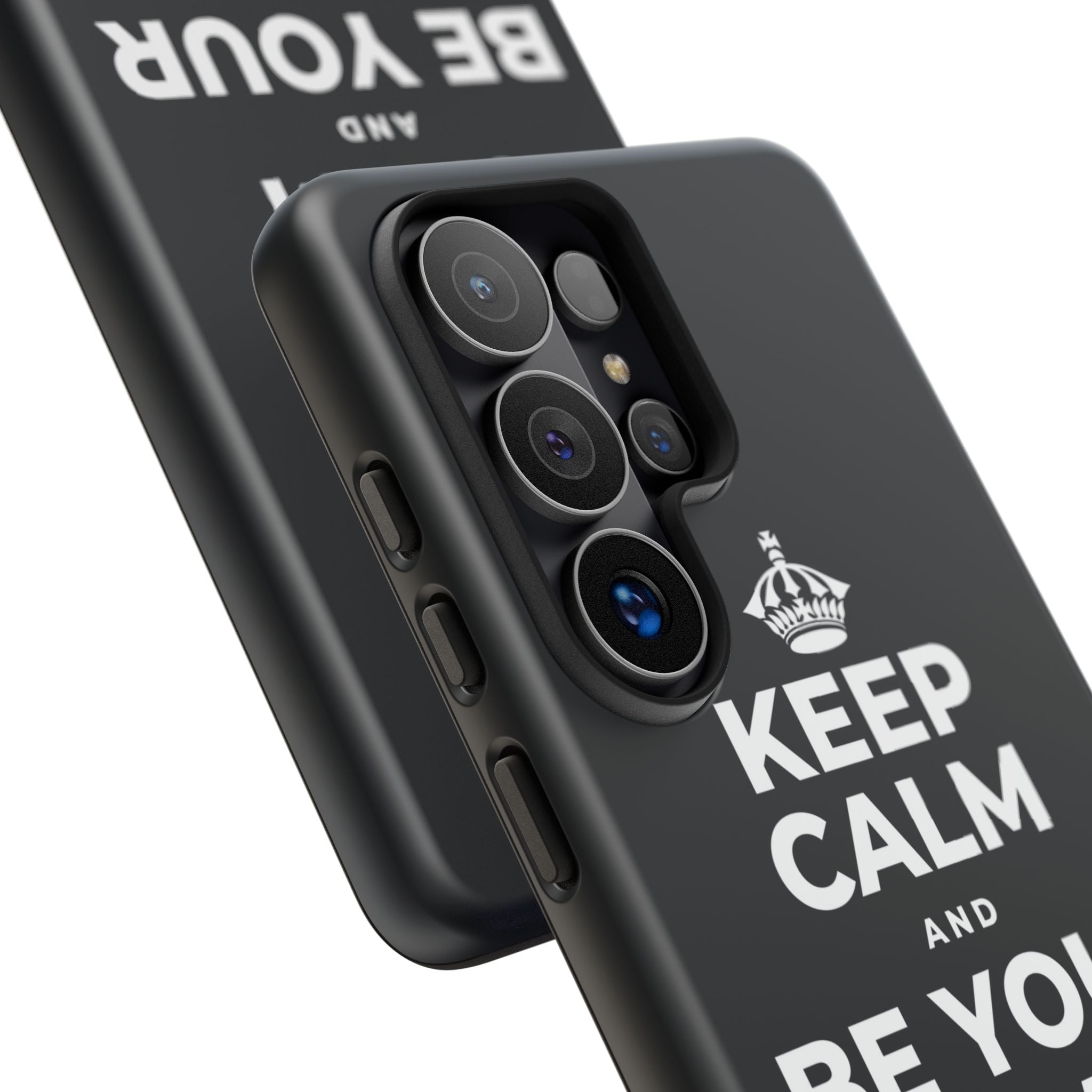 KEEP CALM AND BE YOUR OWN VALENTINE Phone Case (Dark)
