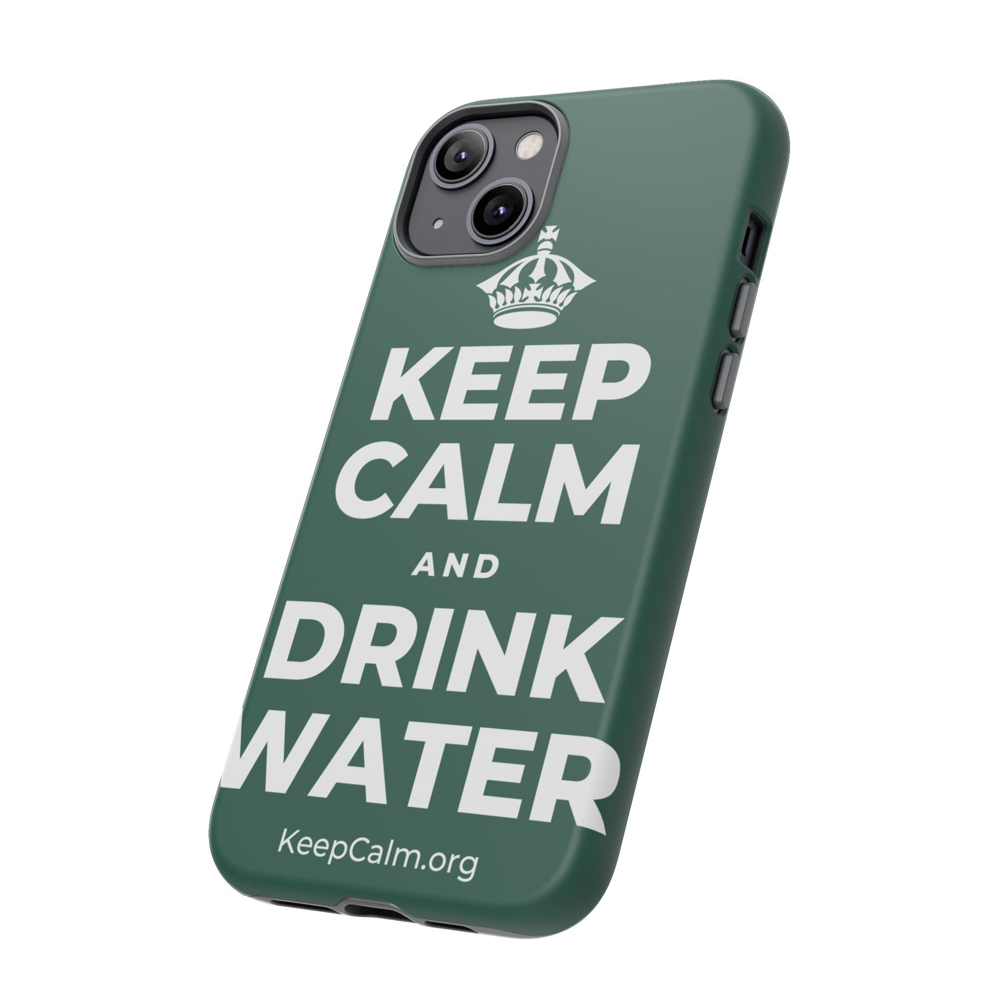 KEEP CALM AND DRINK WATER Phone Case