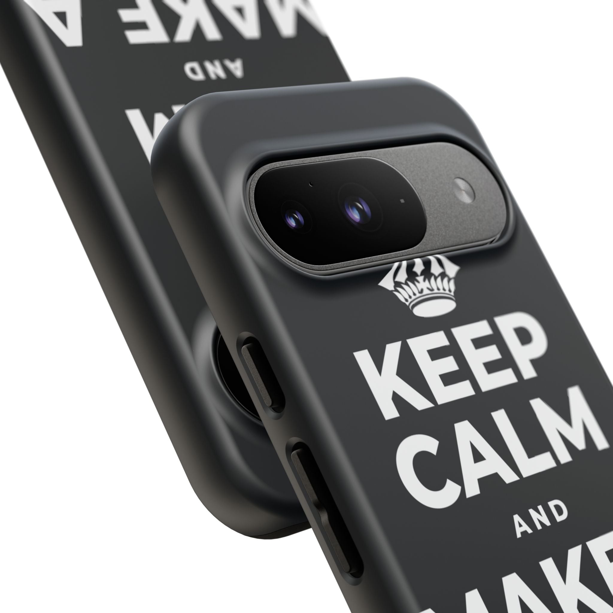 KEEP CALM AND MAKE A WARM MEMORY Phone Case (Dark)