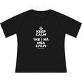 KEEP CALM A ʻIKE I NĀ MEA LIʻILIʻI Women's Raglan Tee
