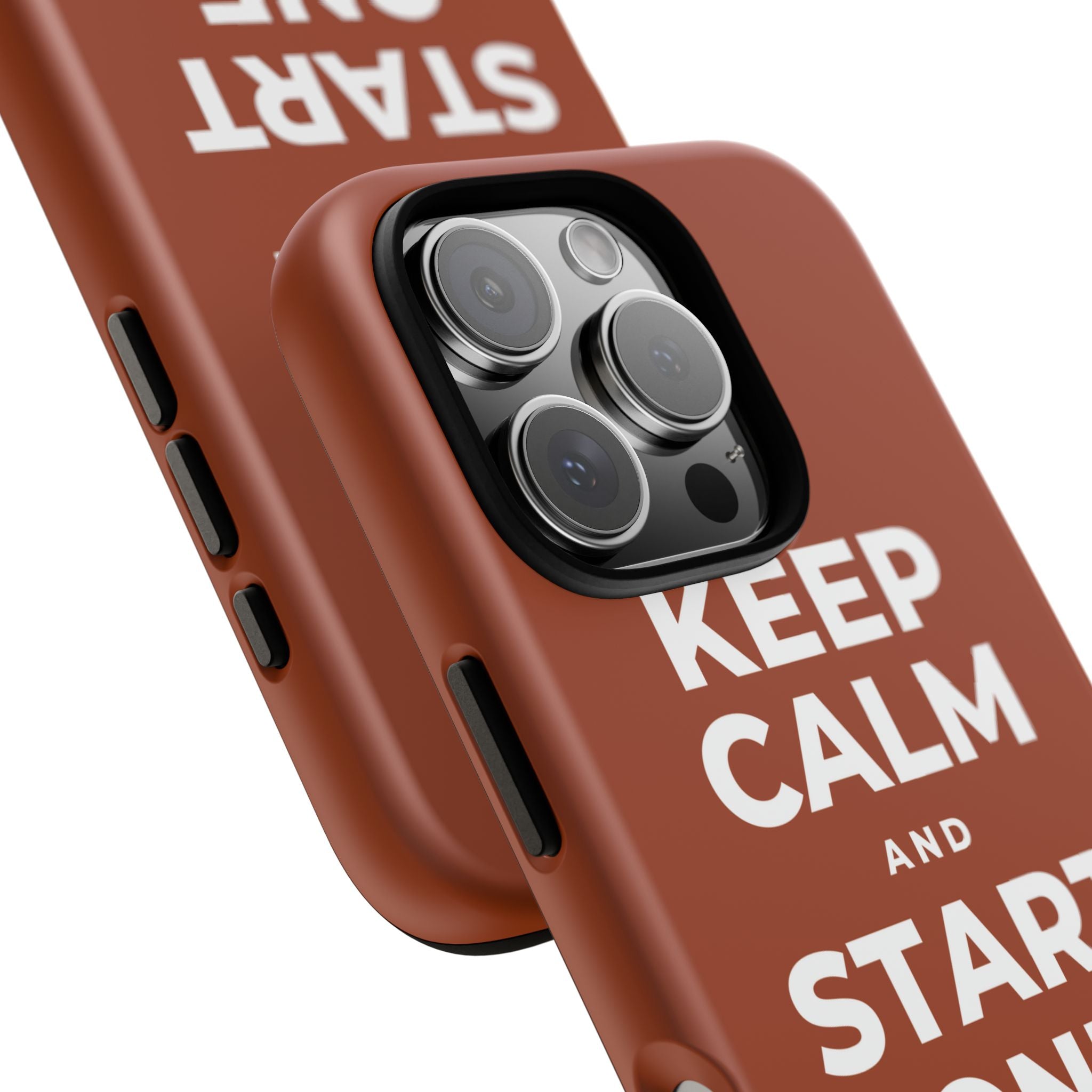 KEEP CALM AND START ONE FRESH PAGE Phone Case