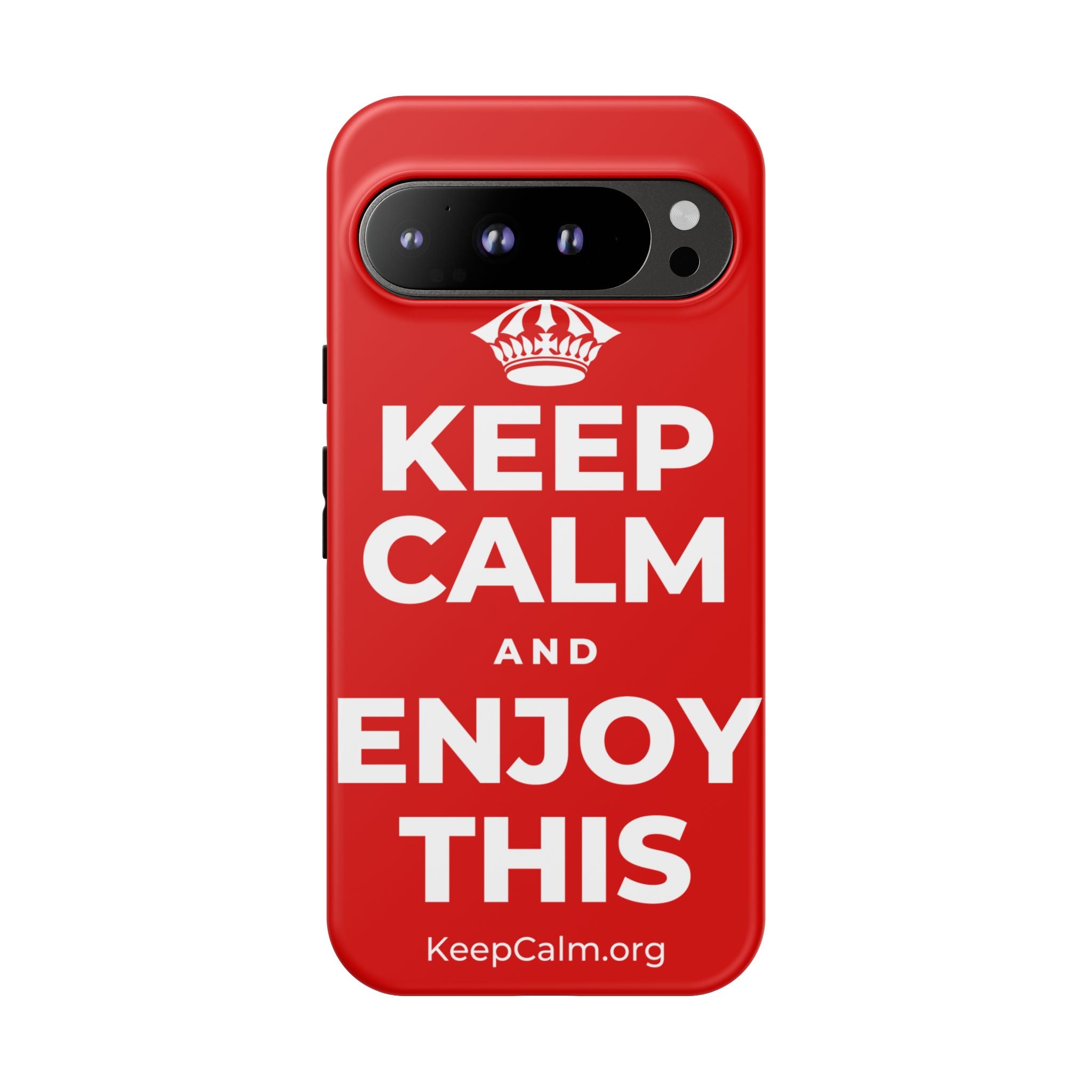 KEEP CALM AND ENJOY THIS Phone Case