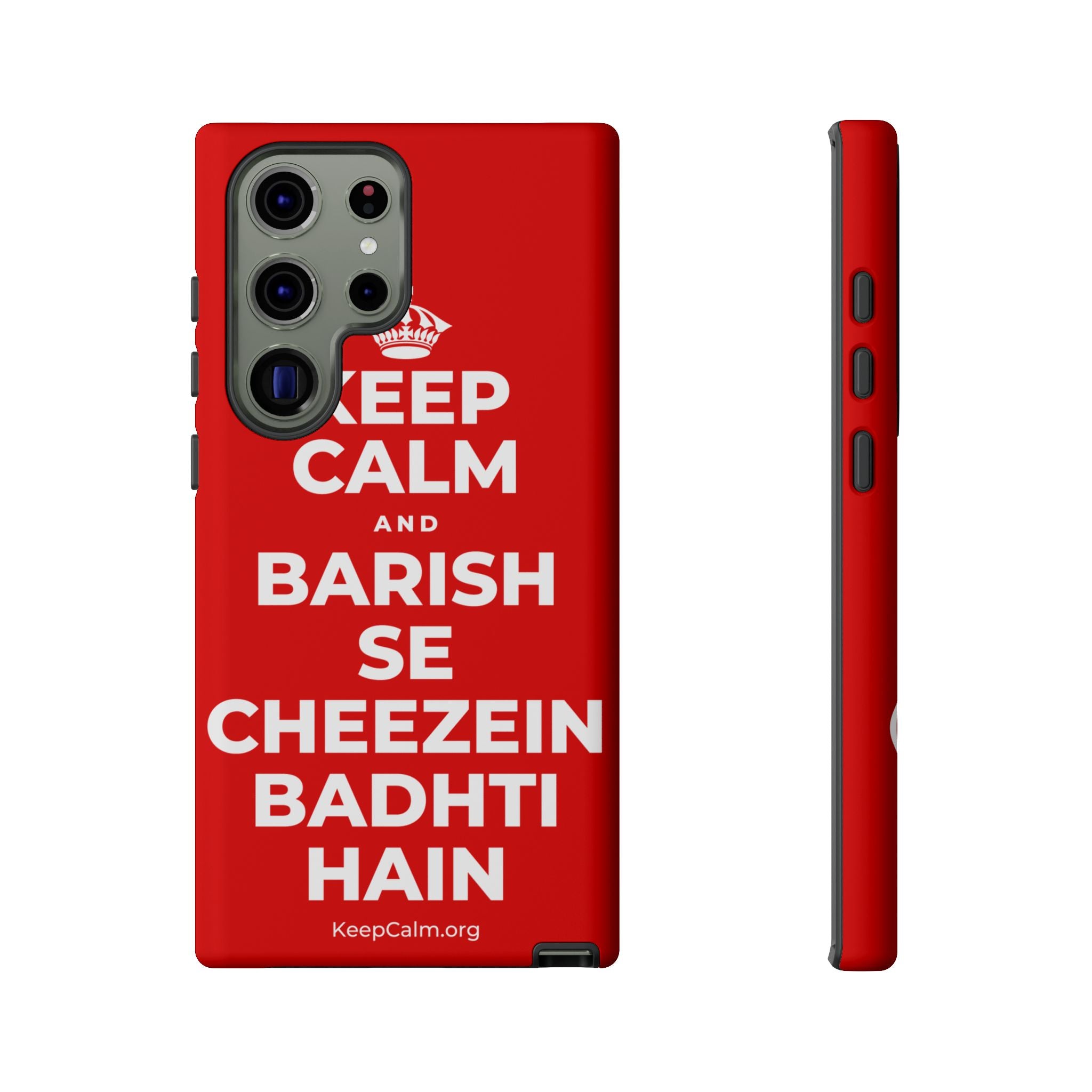 KEEP CALM AND BARISH SE CHEEZEIN BADHTI HAIN Phone Case