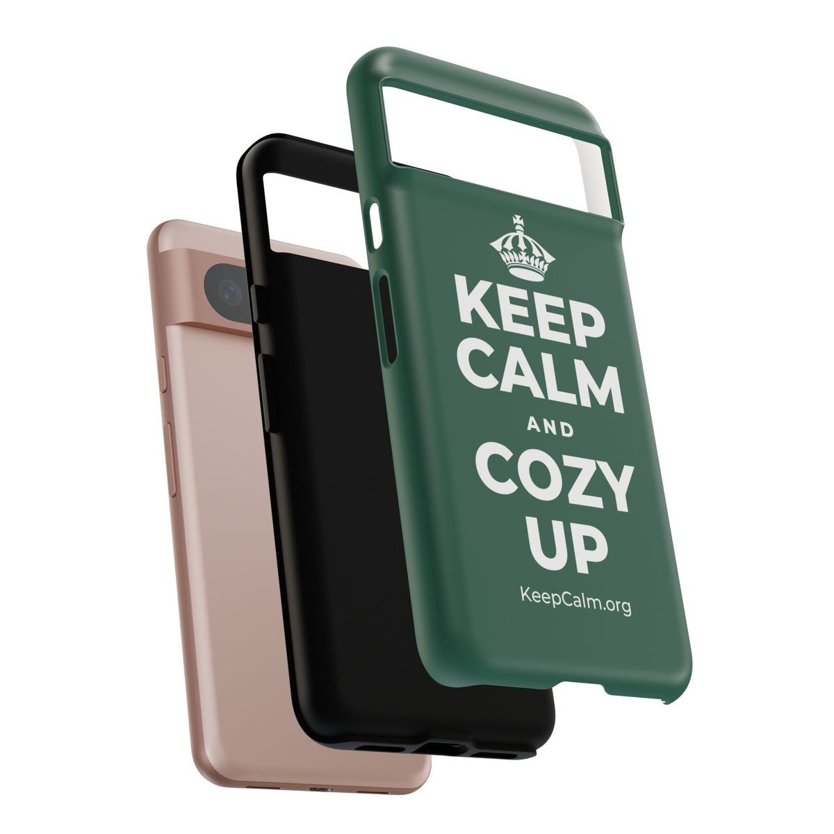 KEEP CALM AND COZY UP Phone Case