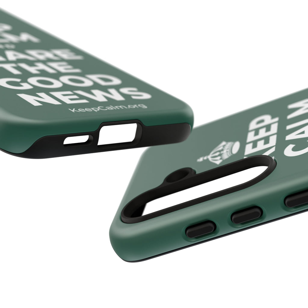 KEEP CALM AND SHARE THE GOOD NEWS Phone Case