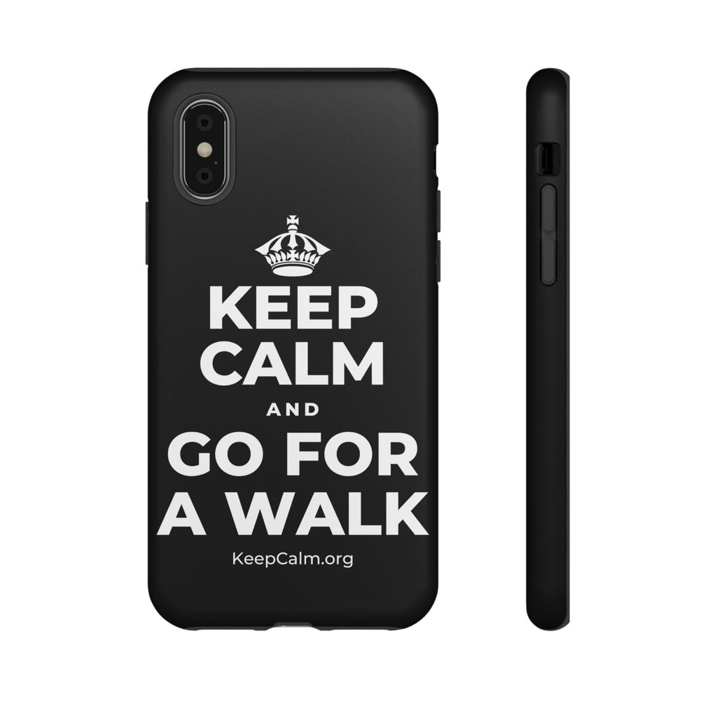 KEEP CALM AND GO FOR A WALK Phone Case