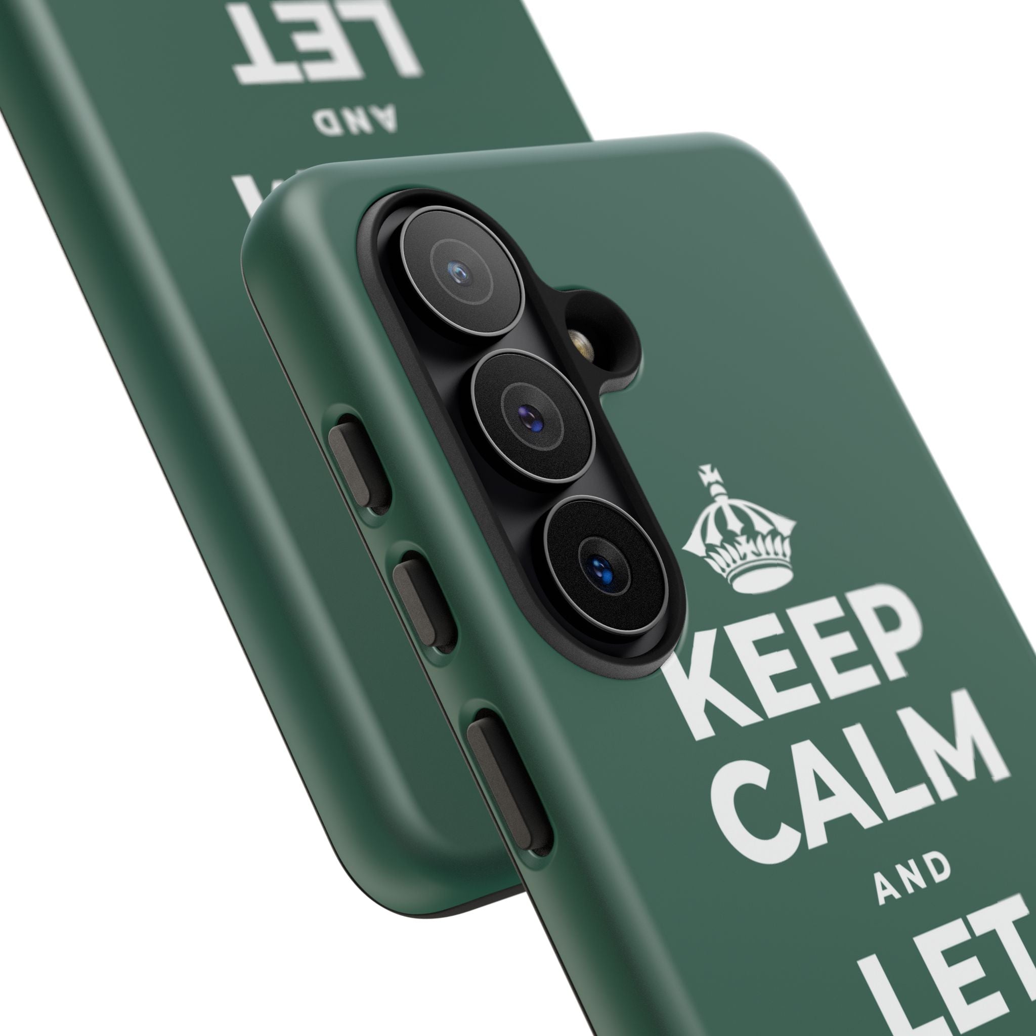 KEEP CALM AND LET YOURSELF ENJOY IT Phone Case