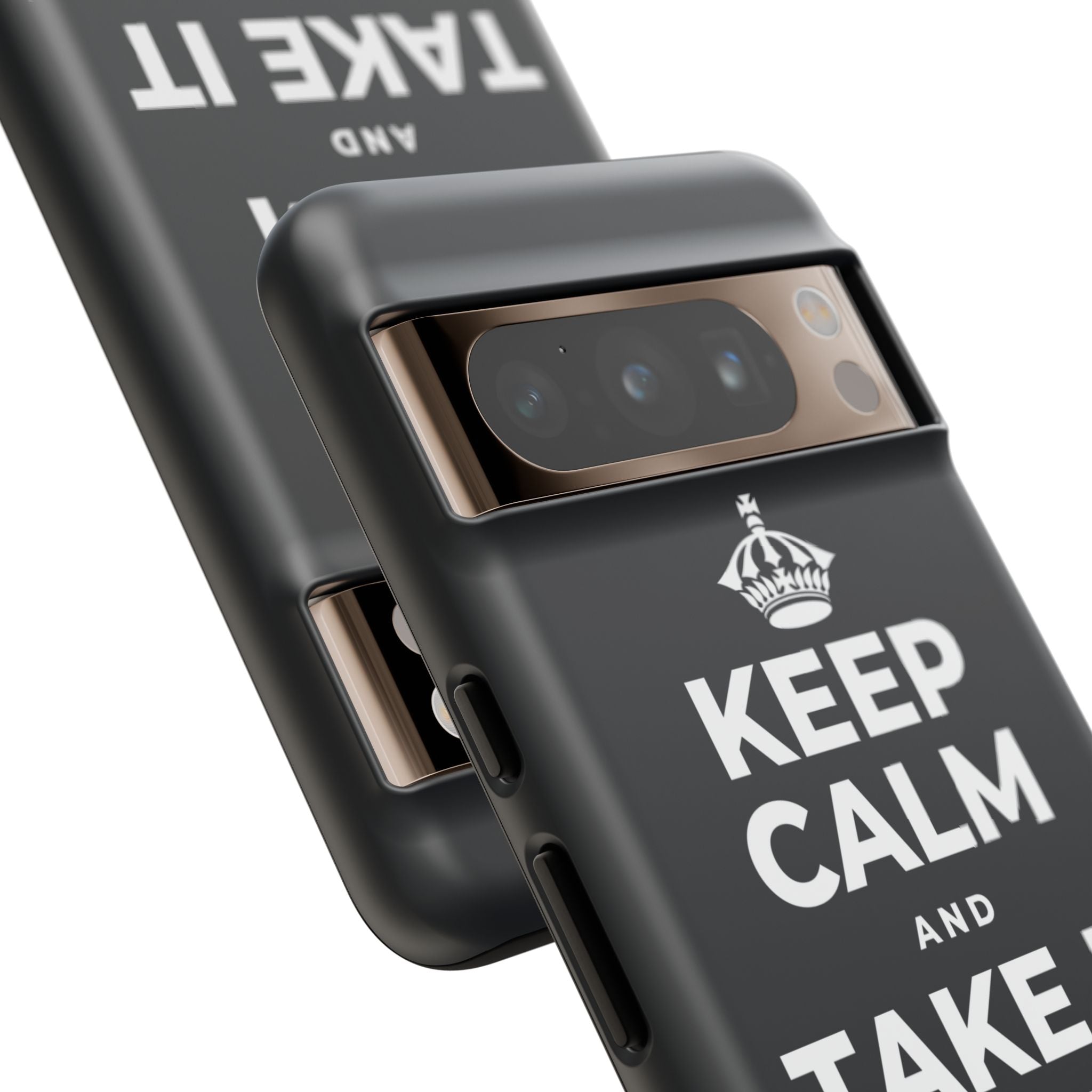 KEEP CALM AND TAKE IT ONE DAY AT A TIME Phone Case (Dark)