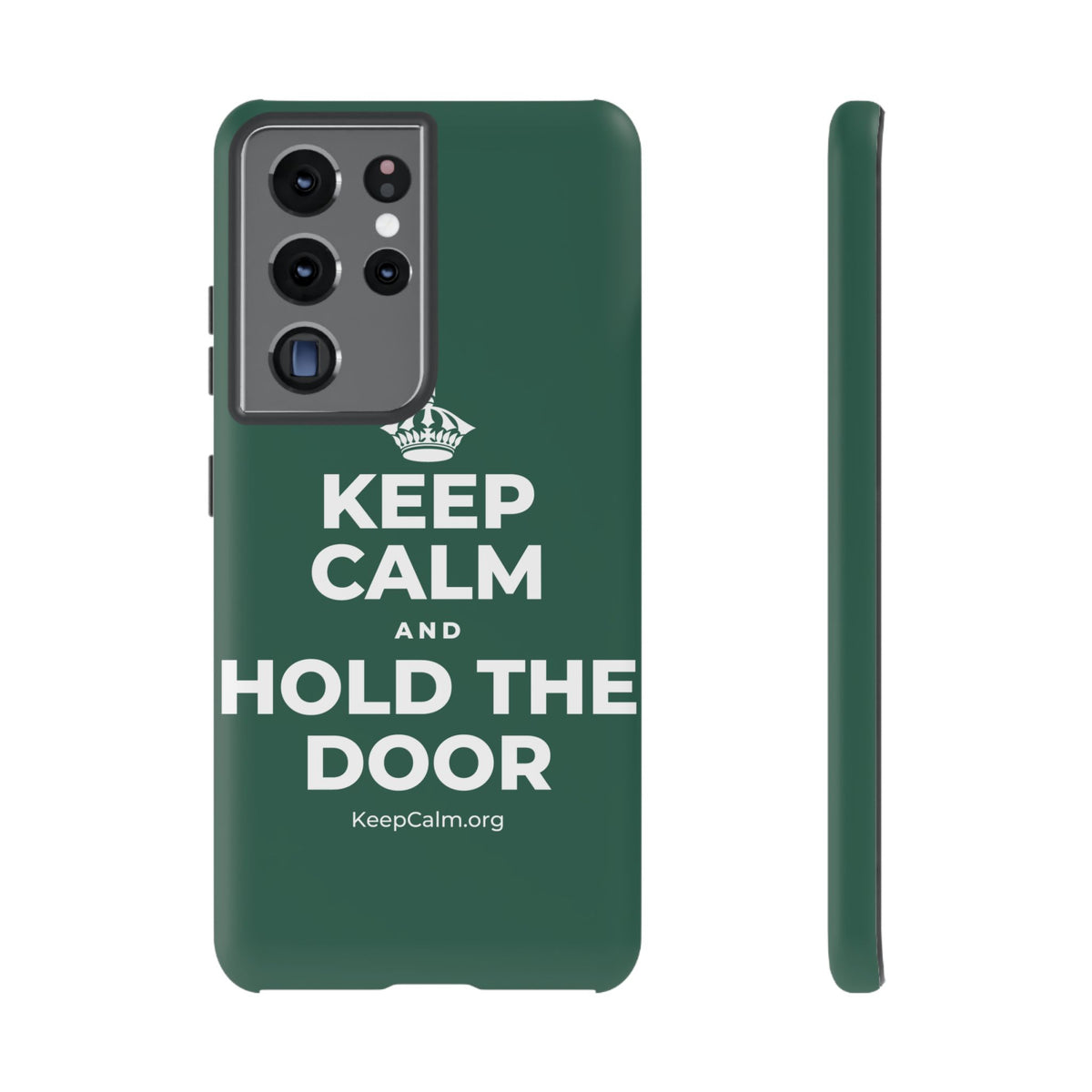 KEEP CALM AND HOLD THE DOOR Phone Case