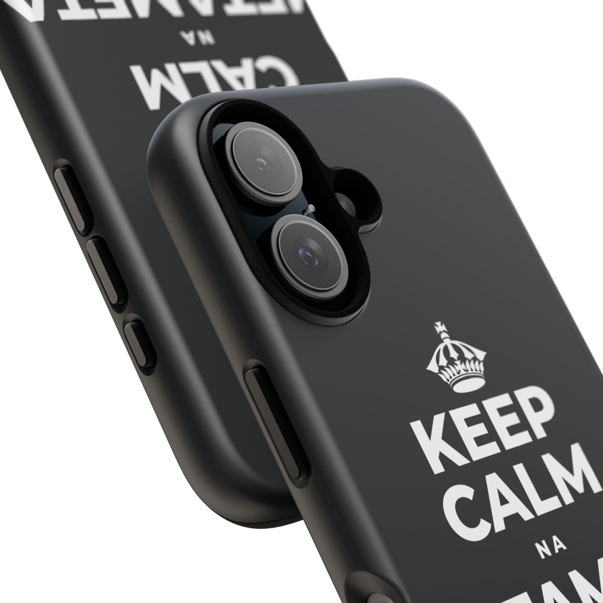KEEP CALM NA METAMETA KIDOGO Phone Case (Dark)