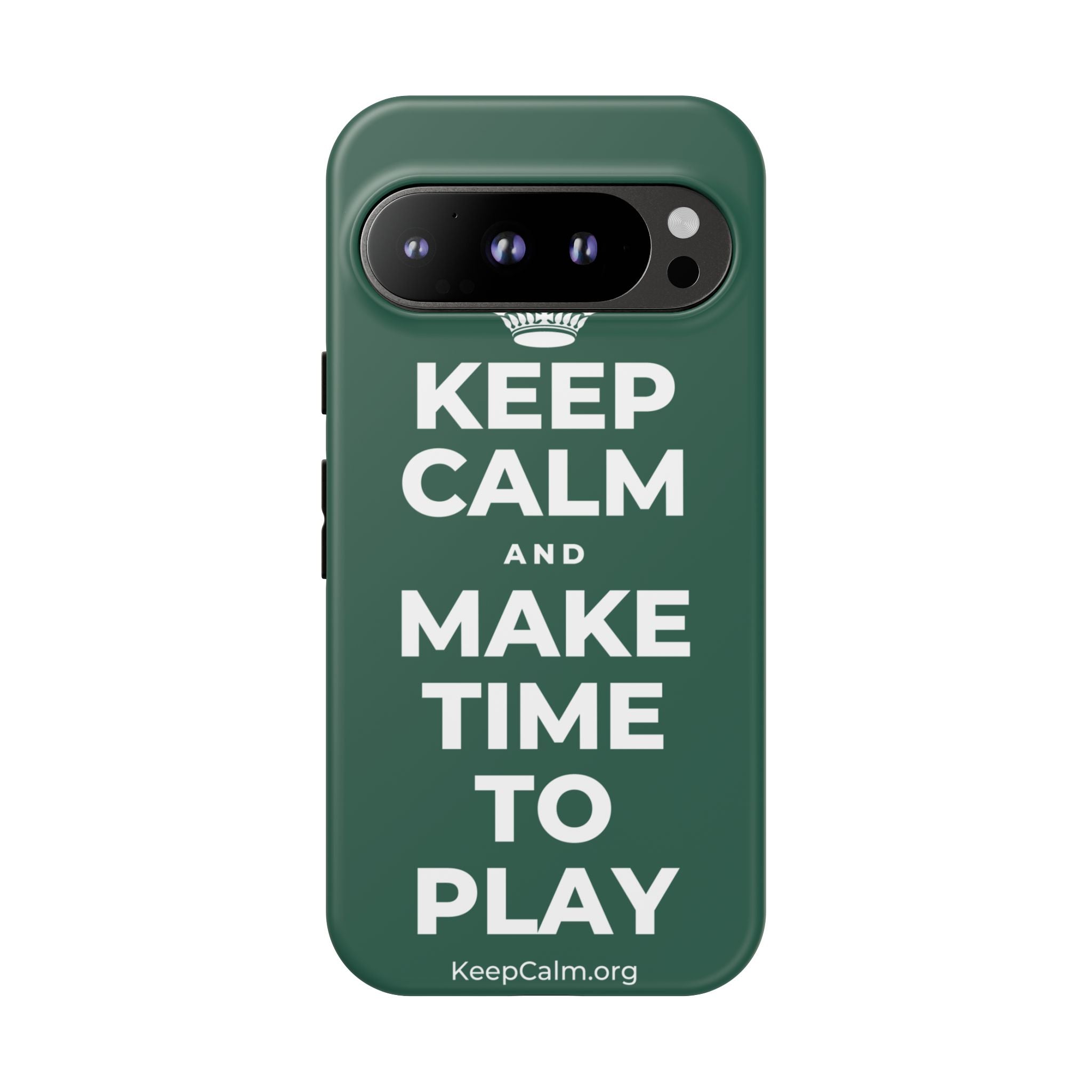 KEEP CALM AND MAKE TIME TO PLAY Phone Case