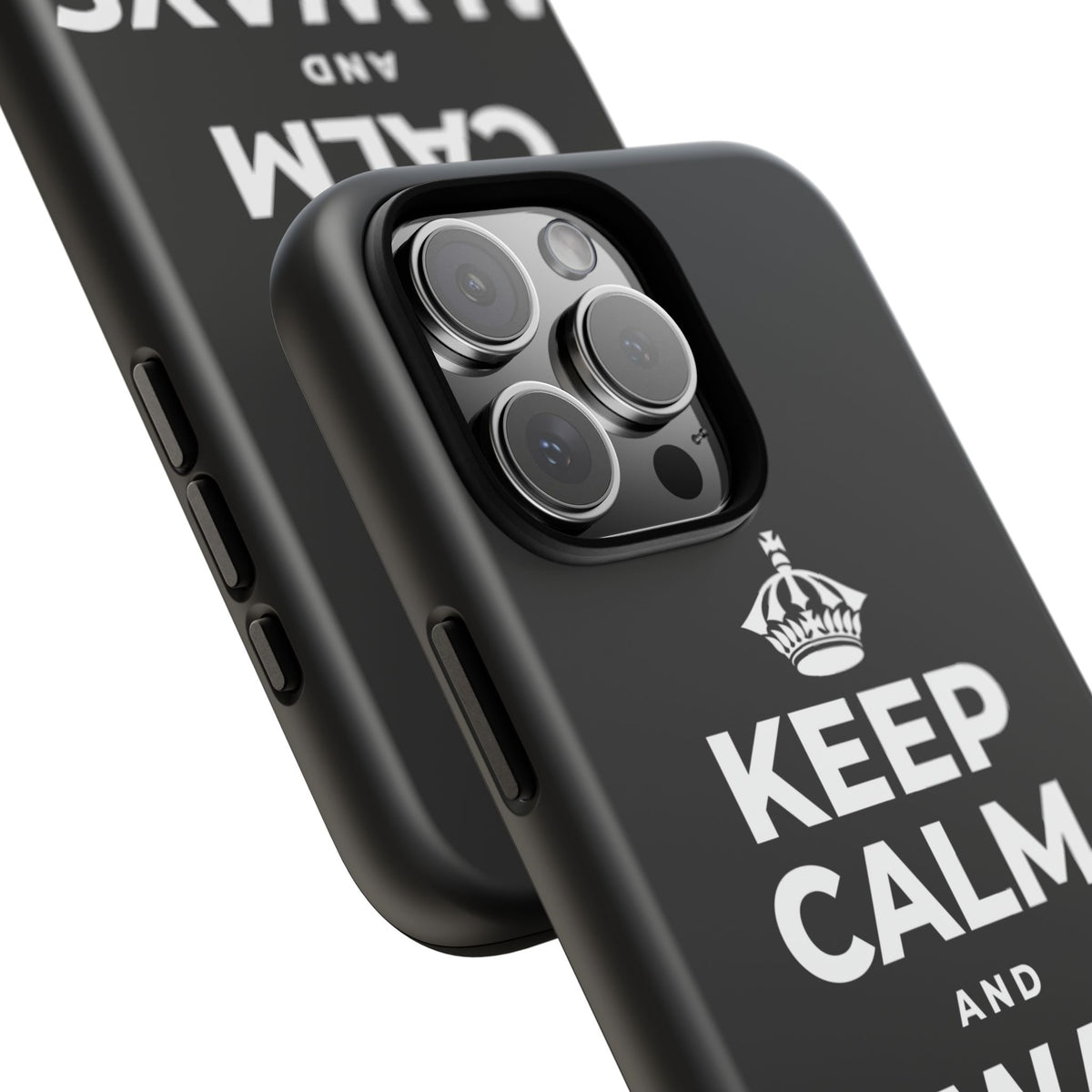 KEEP CALM AND ALWAYS BE 🦇MAN Phone Case
