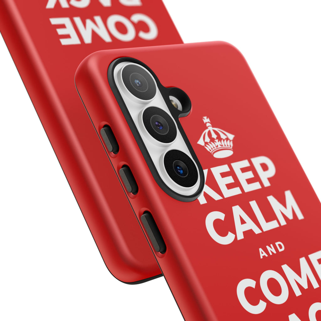 KEEP CALM AND COME BACK TO NOW Phone Case