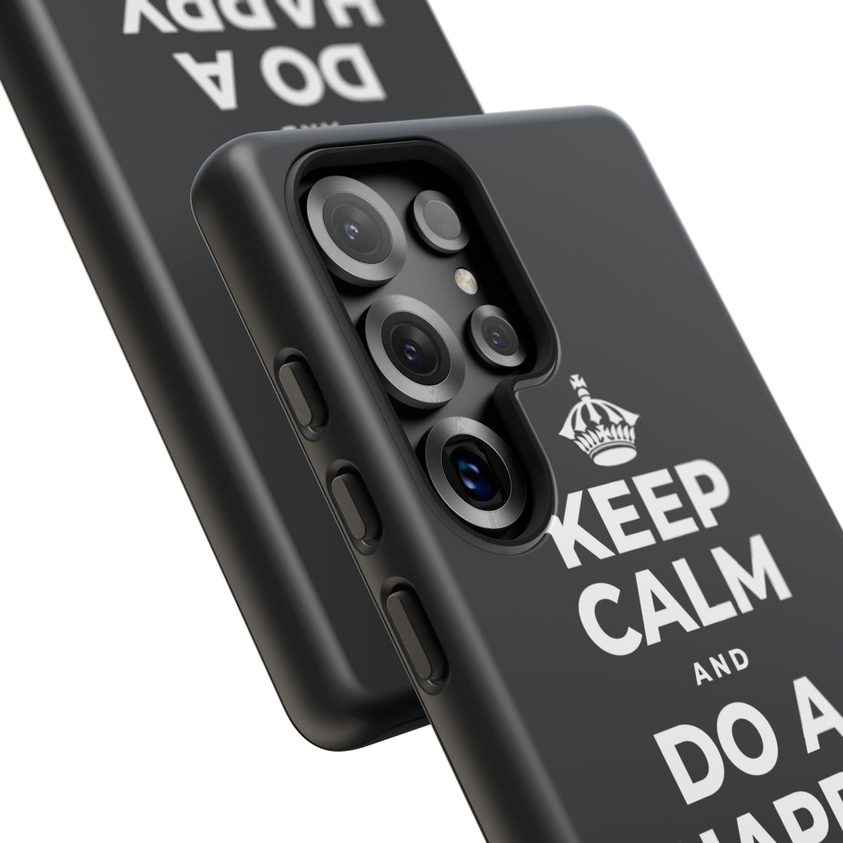 KEEP CALM AND DO A HAPPY LITTLE DANCE Phone Case (Dark)
