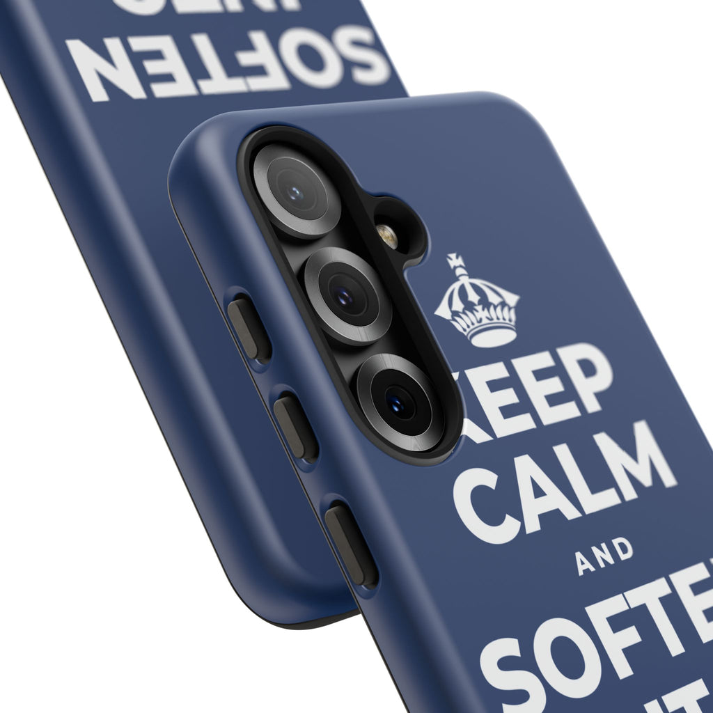 KEEP CALM AND SOFTEN INTO THE PILLOW Phone Case
