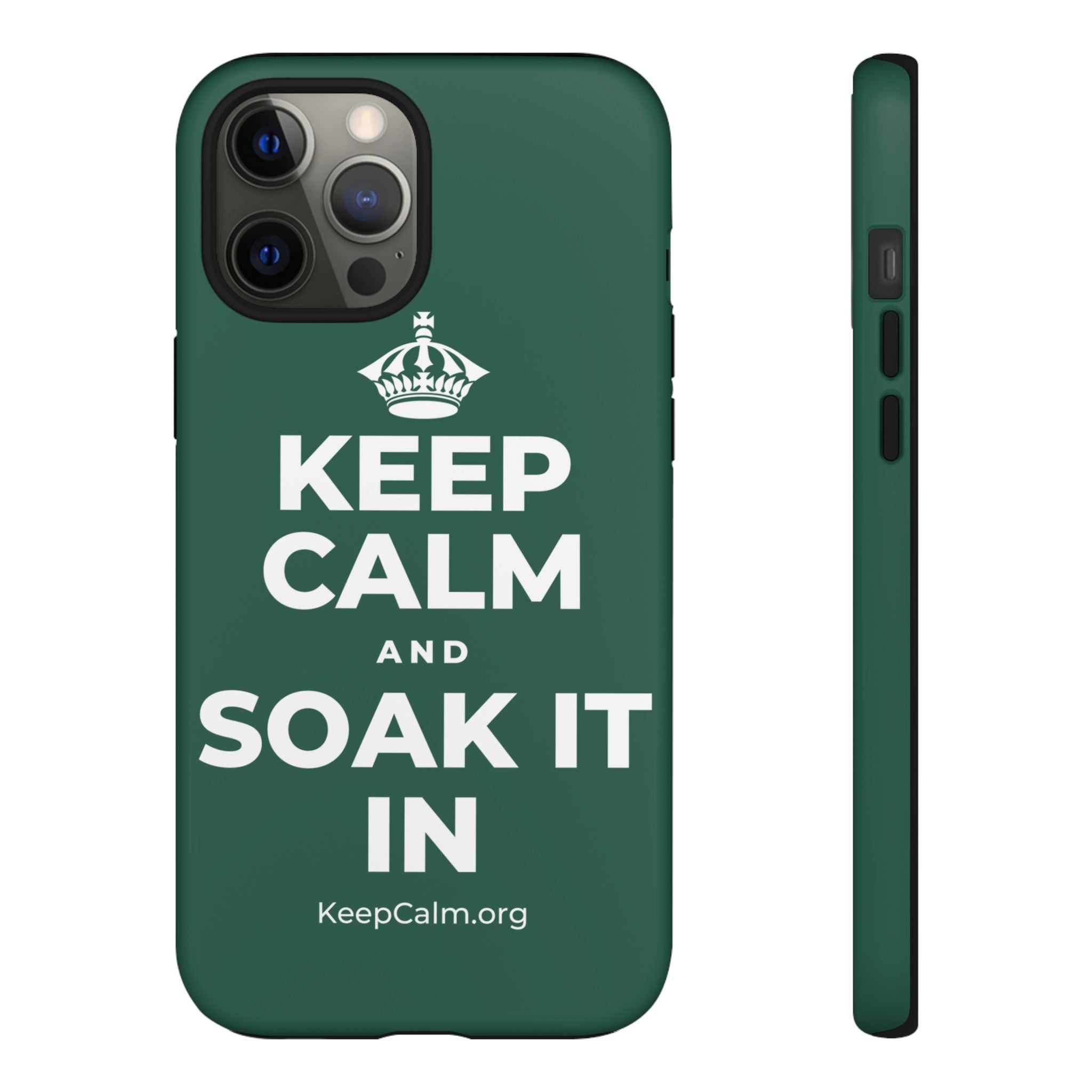 KEEP CALM AND SOAK IT IN Phone Case