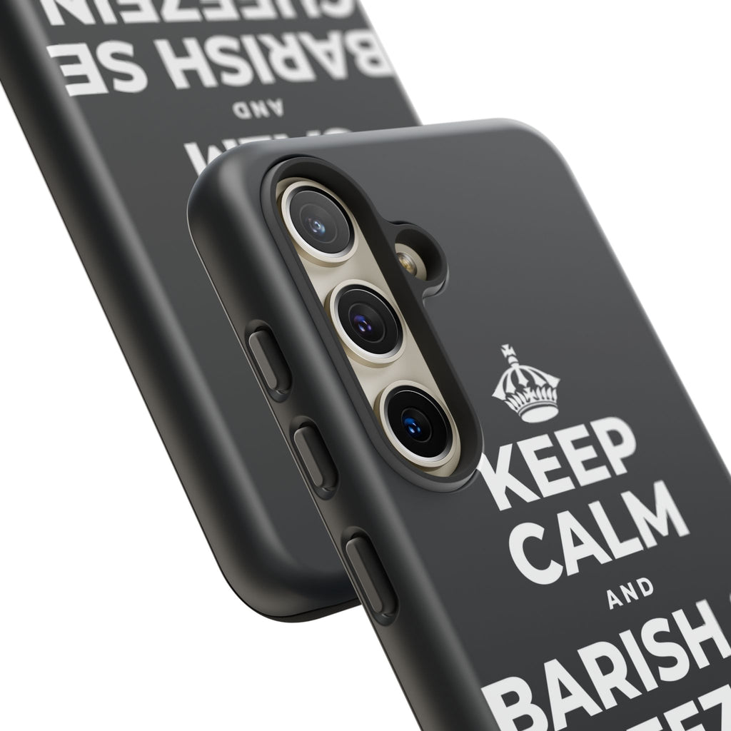 KEEP CALM AND BARISH SE CHEEZEIN BADHTI HAIN Phone Case (Dark)
