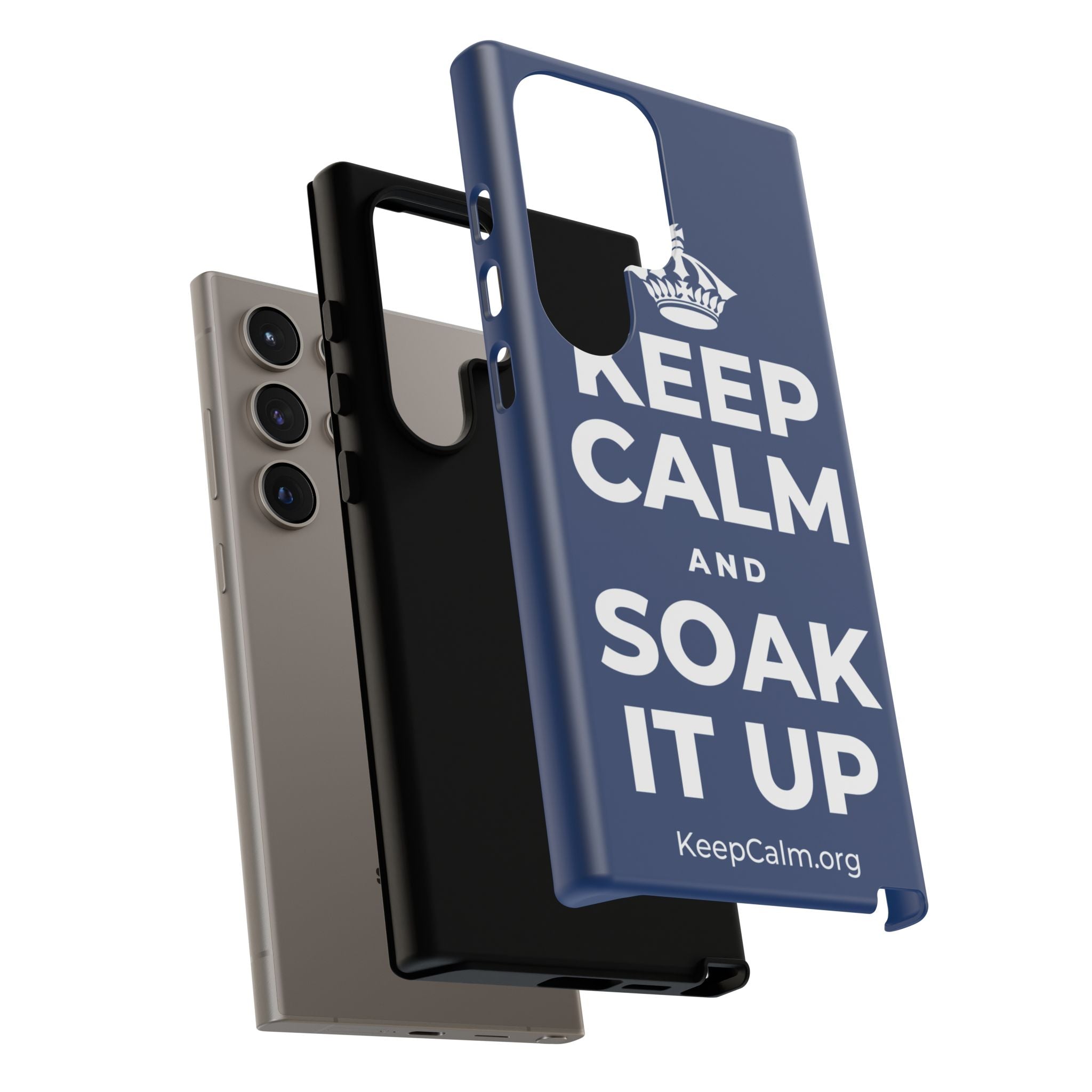 KEEP CALM AND SOAK IT UP Phone Case