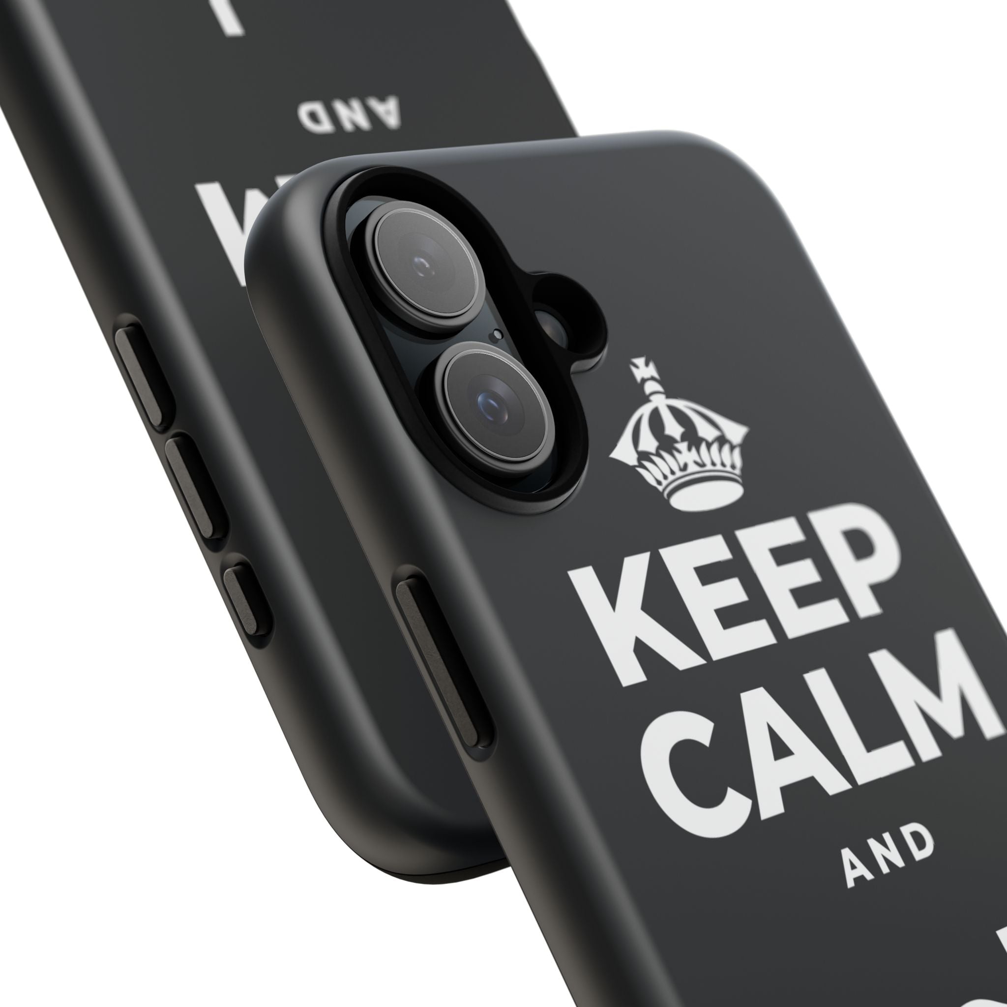KEEP CALM AND احمِ سلامك Phone Case (Dark)