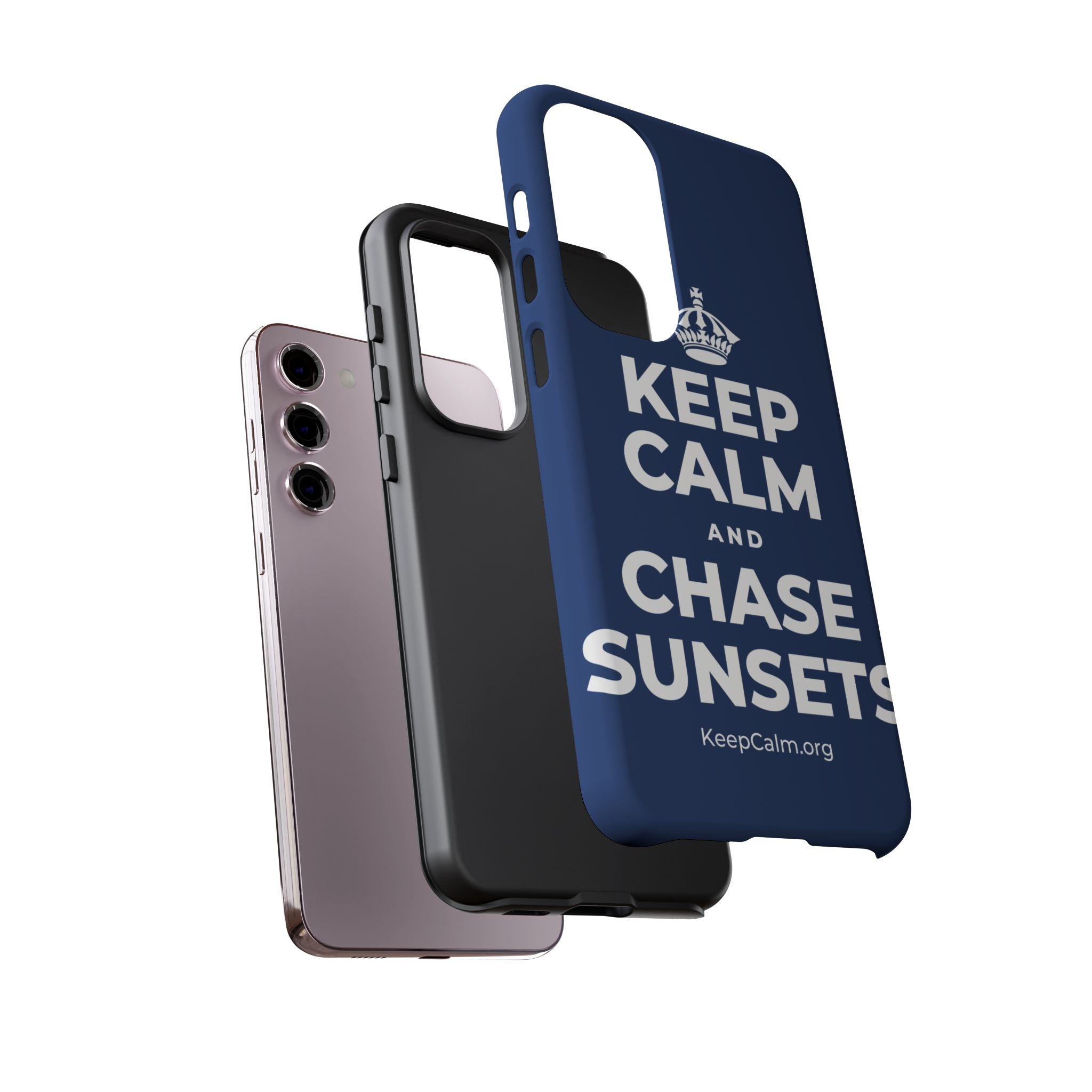 KEEP CALM AND CHASE SUNSETS Phone Case