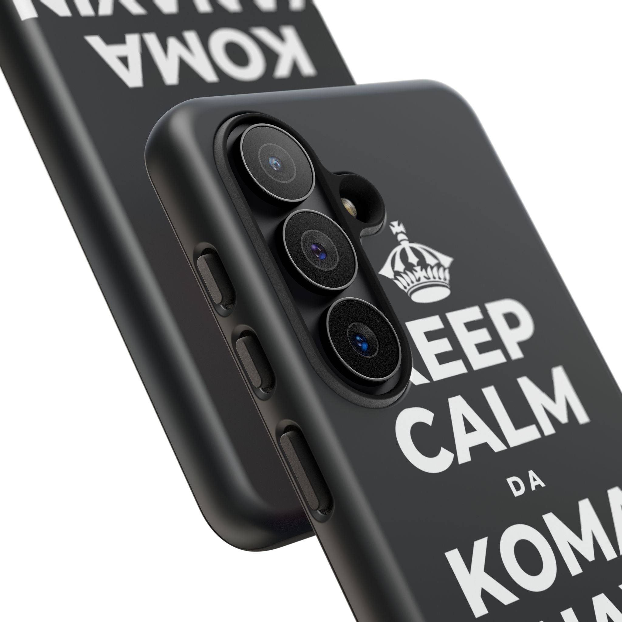 KEEP CALM DA KOMA YANAYIN HUTUN MAKO Phone Case (Dark)